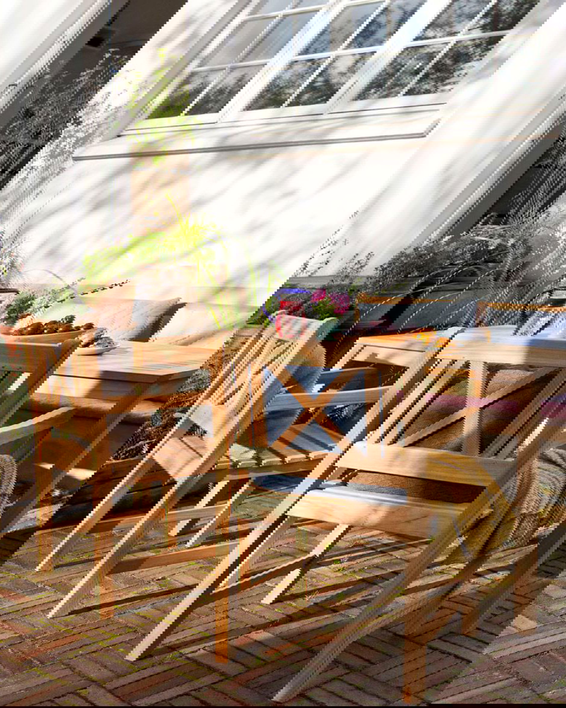 Rosenborg karmstol teak