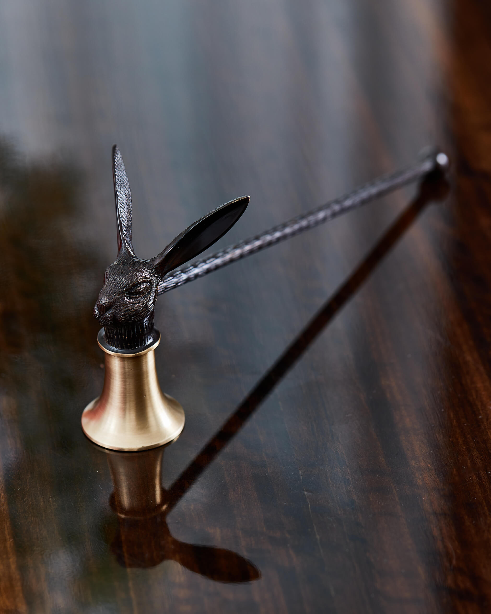 Kanin ljussläckare antik