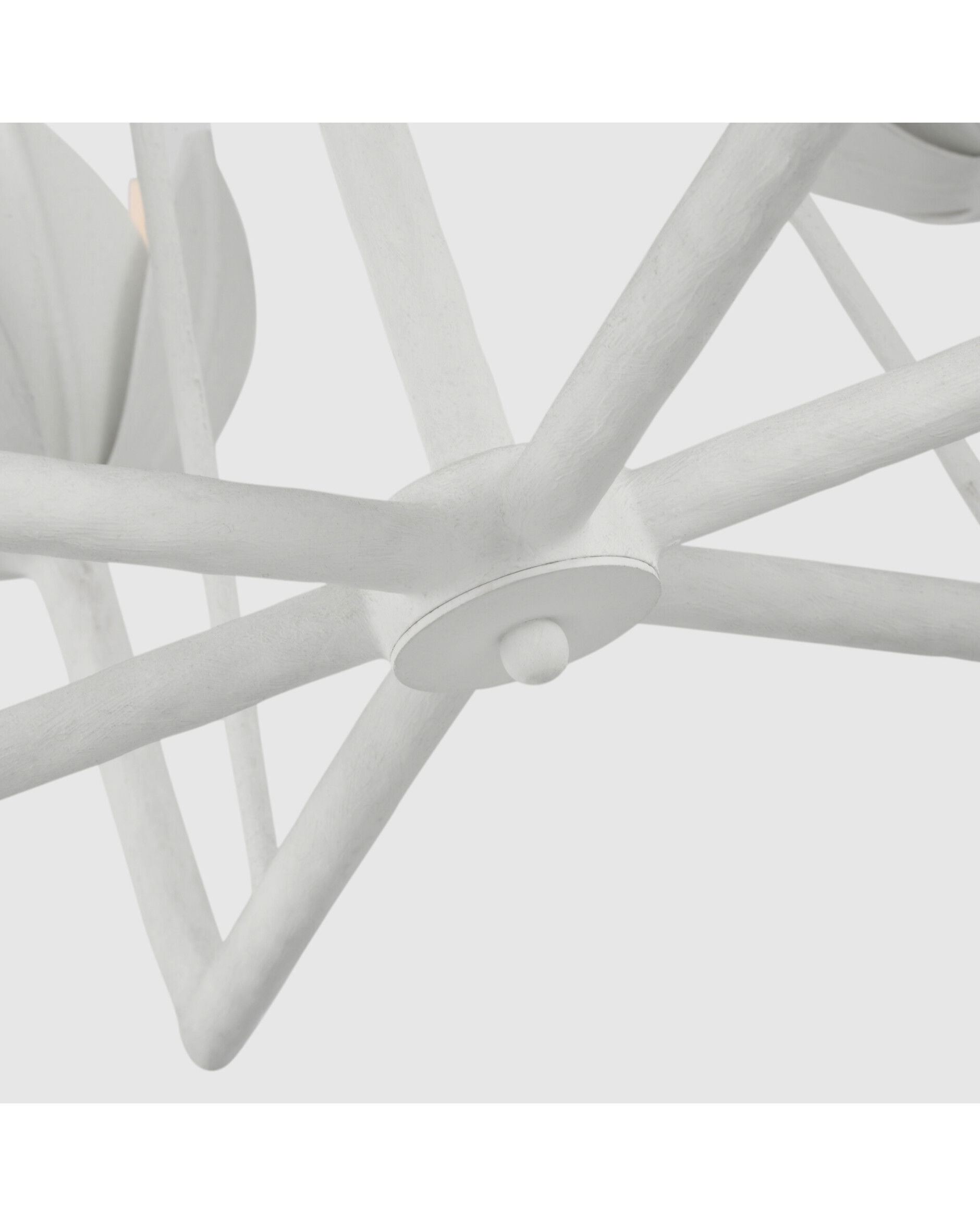 Alberto low taklampa vit