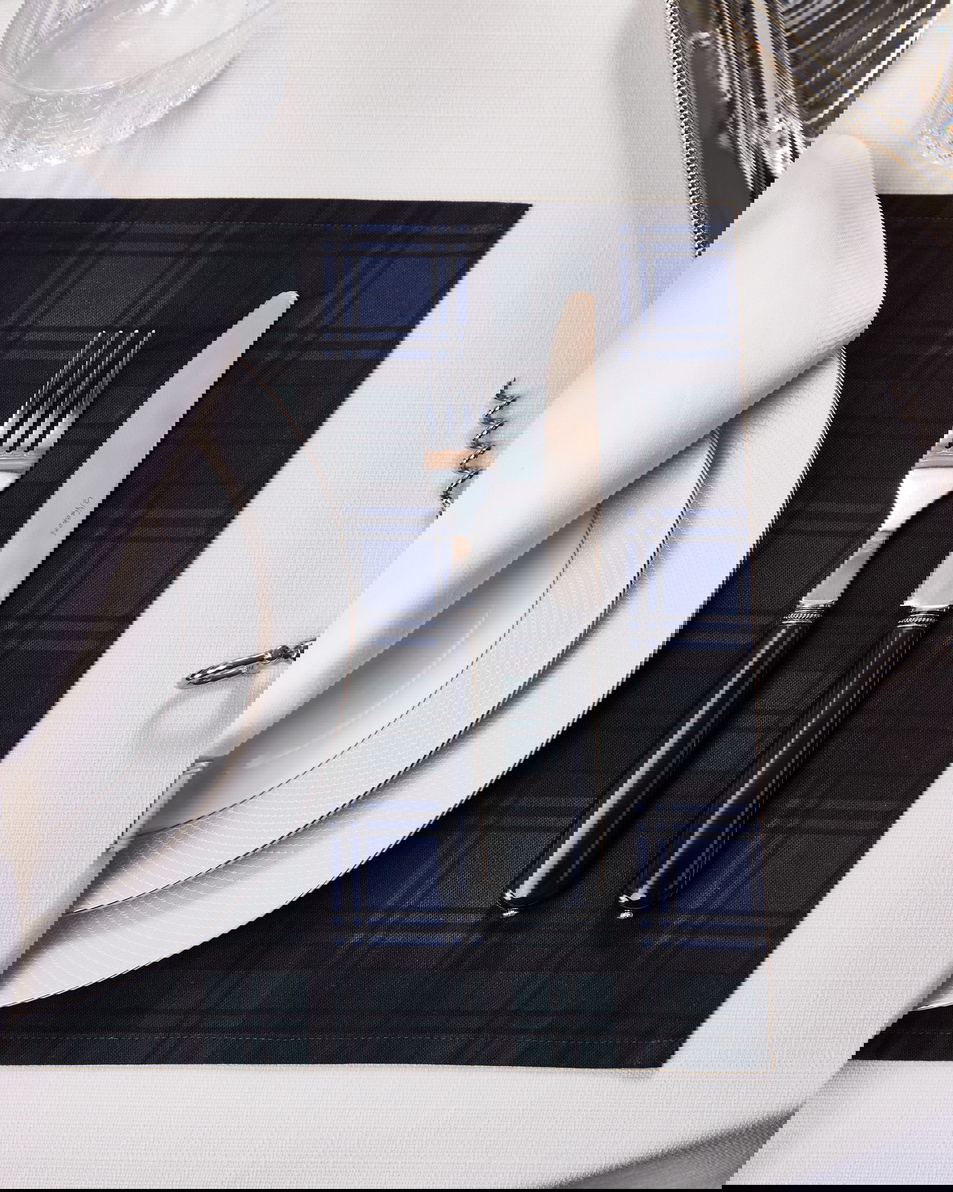 Gstaad bordsunderlägg rutig