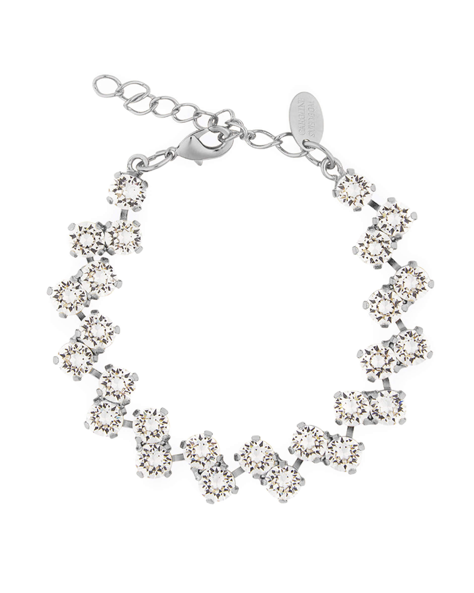 Fiona bracelet crystal rhodium
