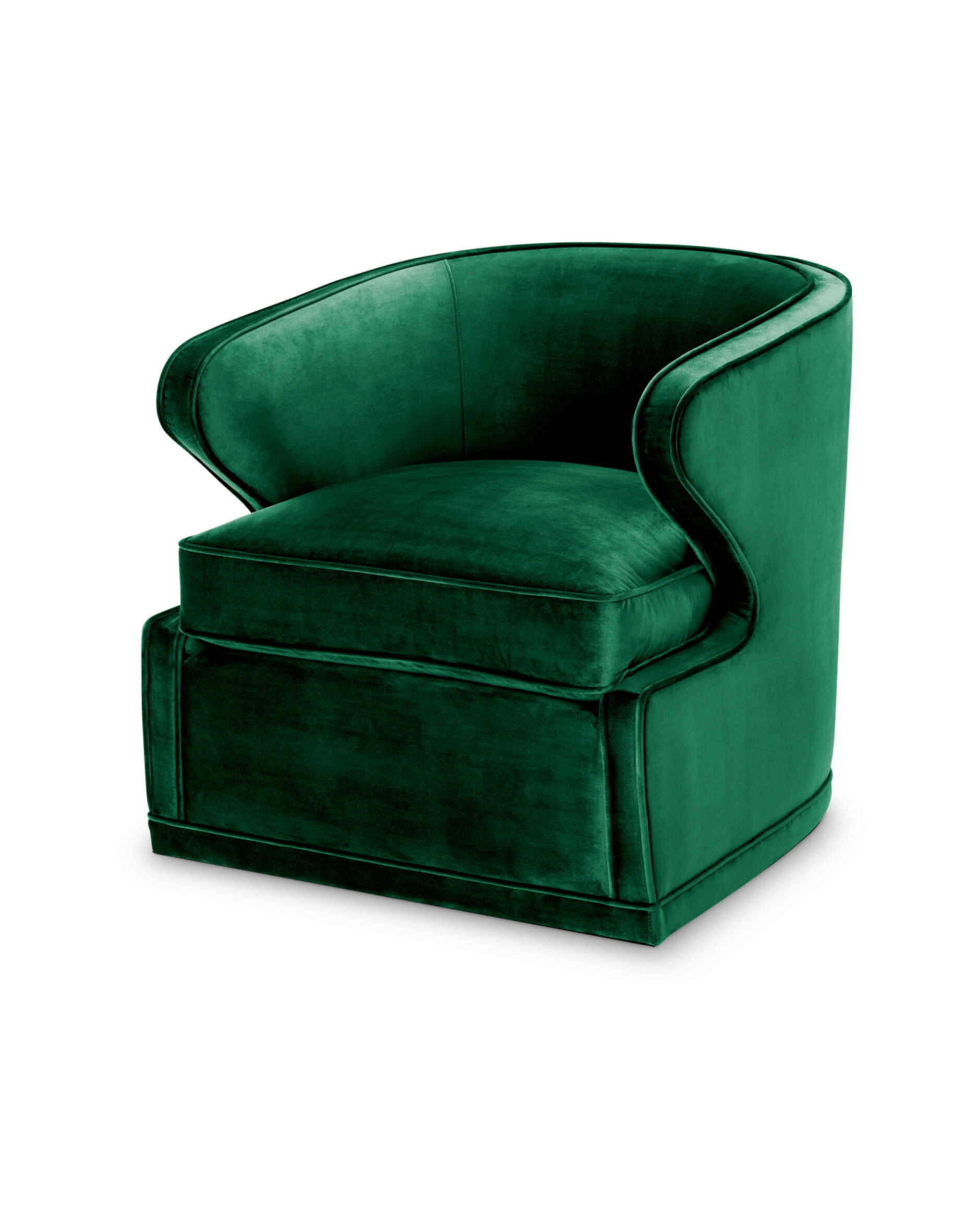 Dorset fåtölj roche green velvet OUTLET