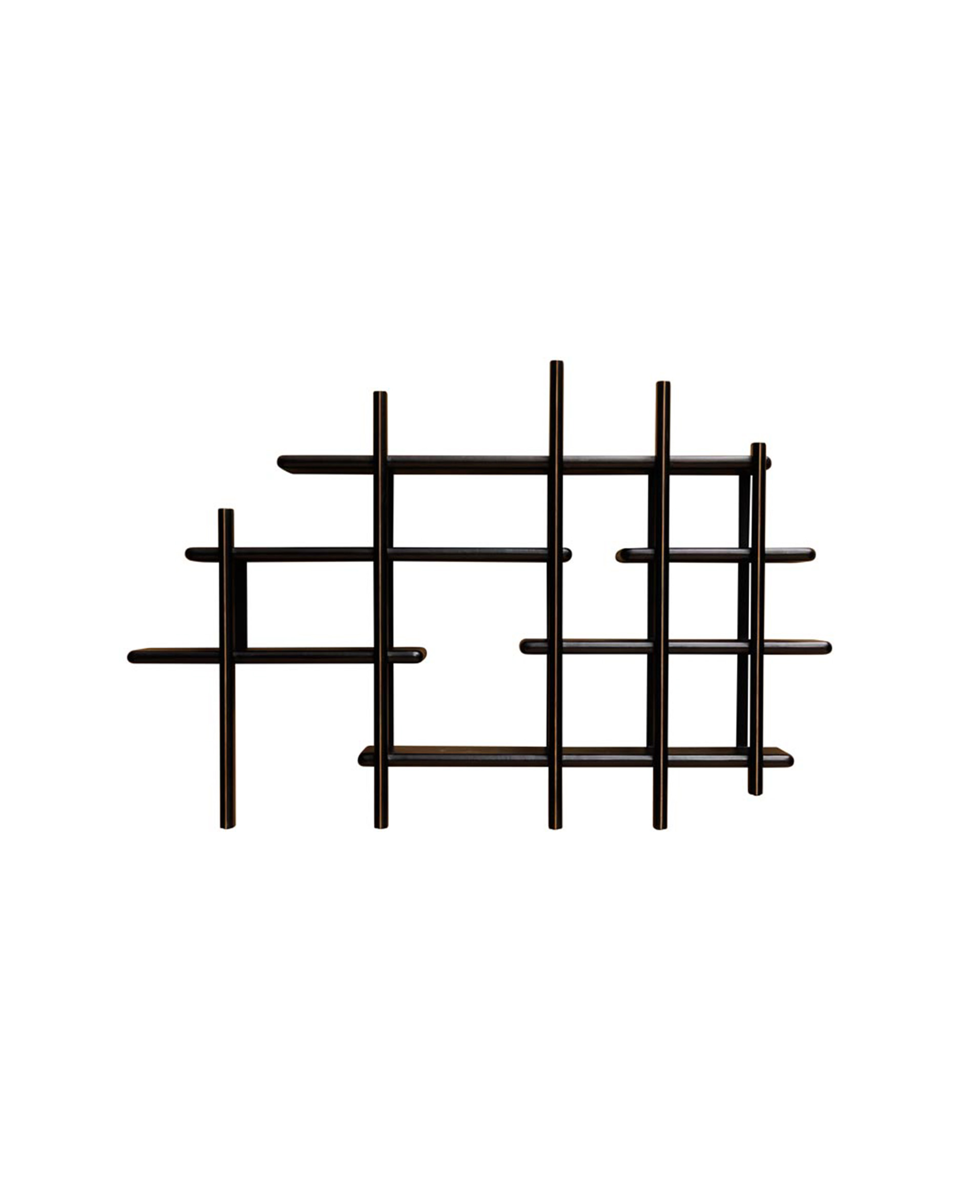 Novare Wall Shelf Black