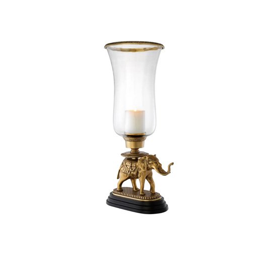 Lanterne Elephant Messing