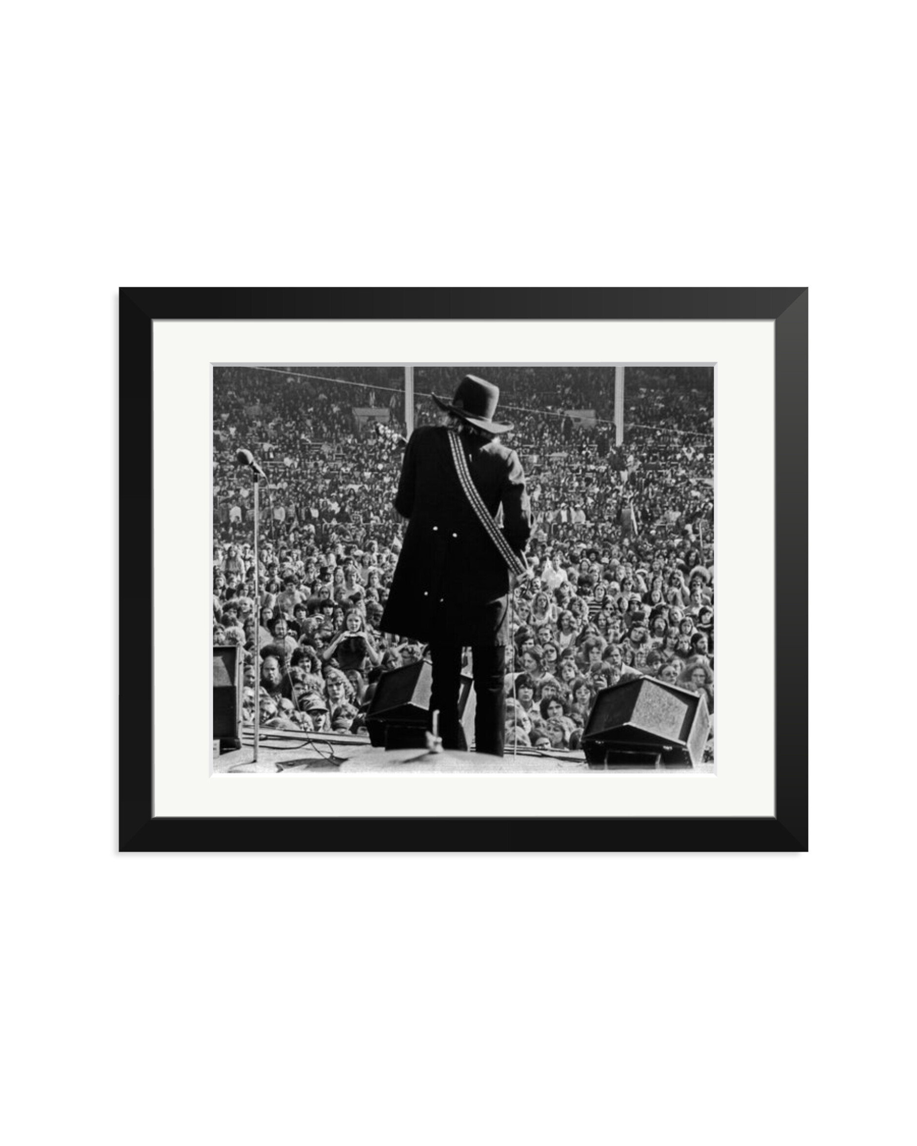 Joe Walsh at Cleveland Stadium Black / Medium