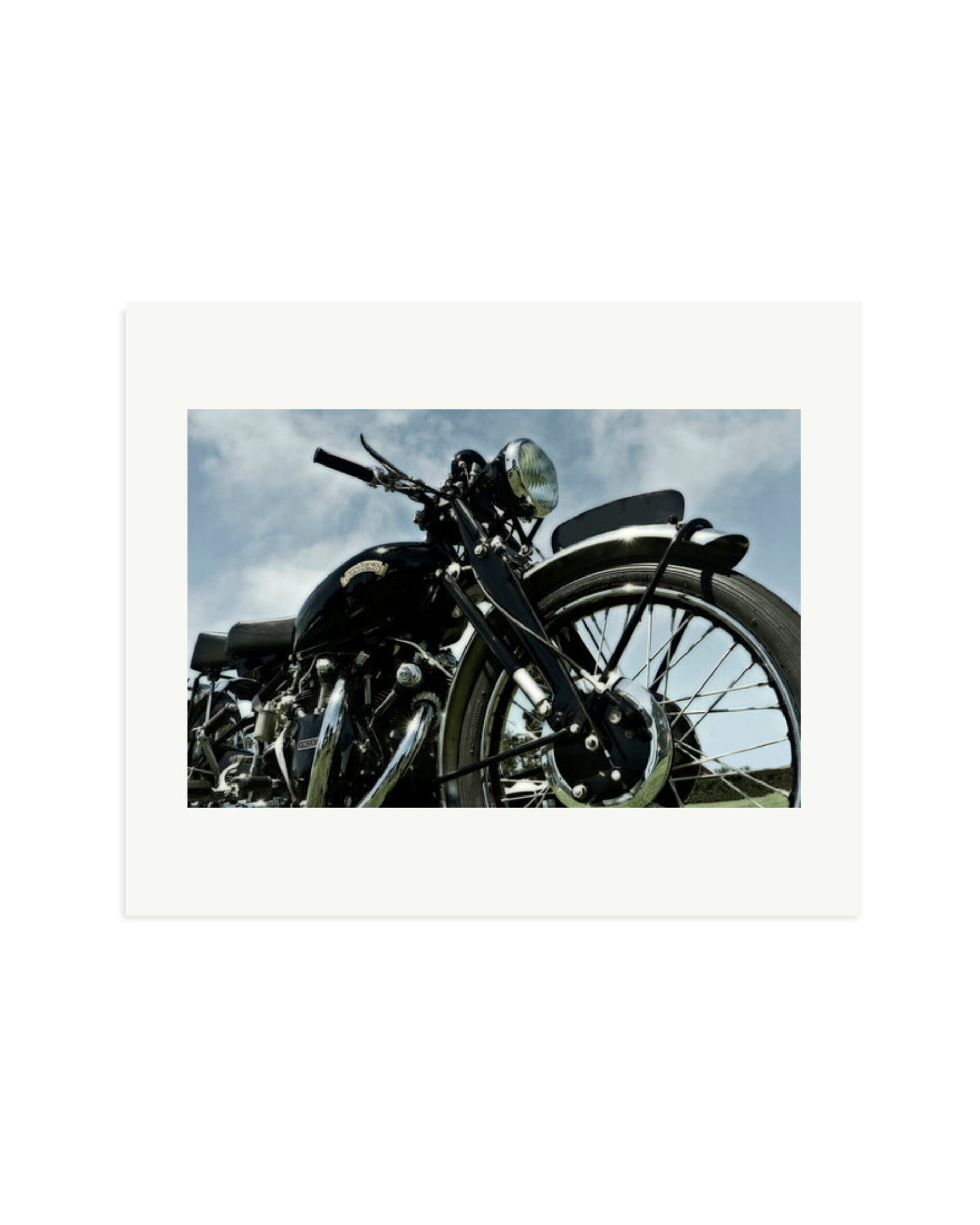 Vincent Black Shadow Print Only / Large