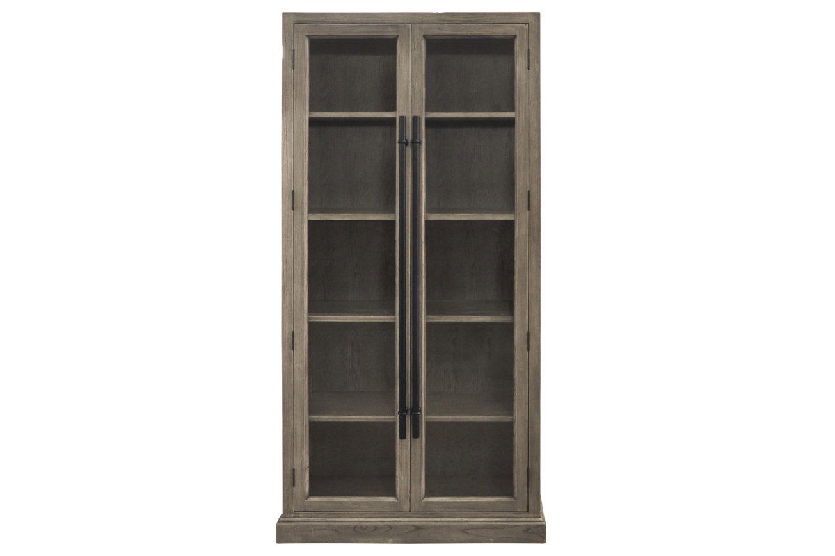 Narbonne vitrinskåp pebbles grey