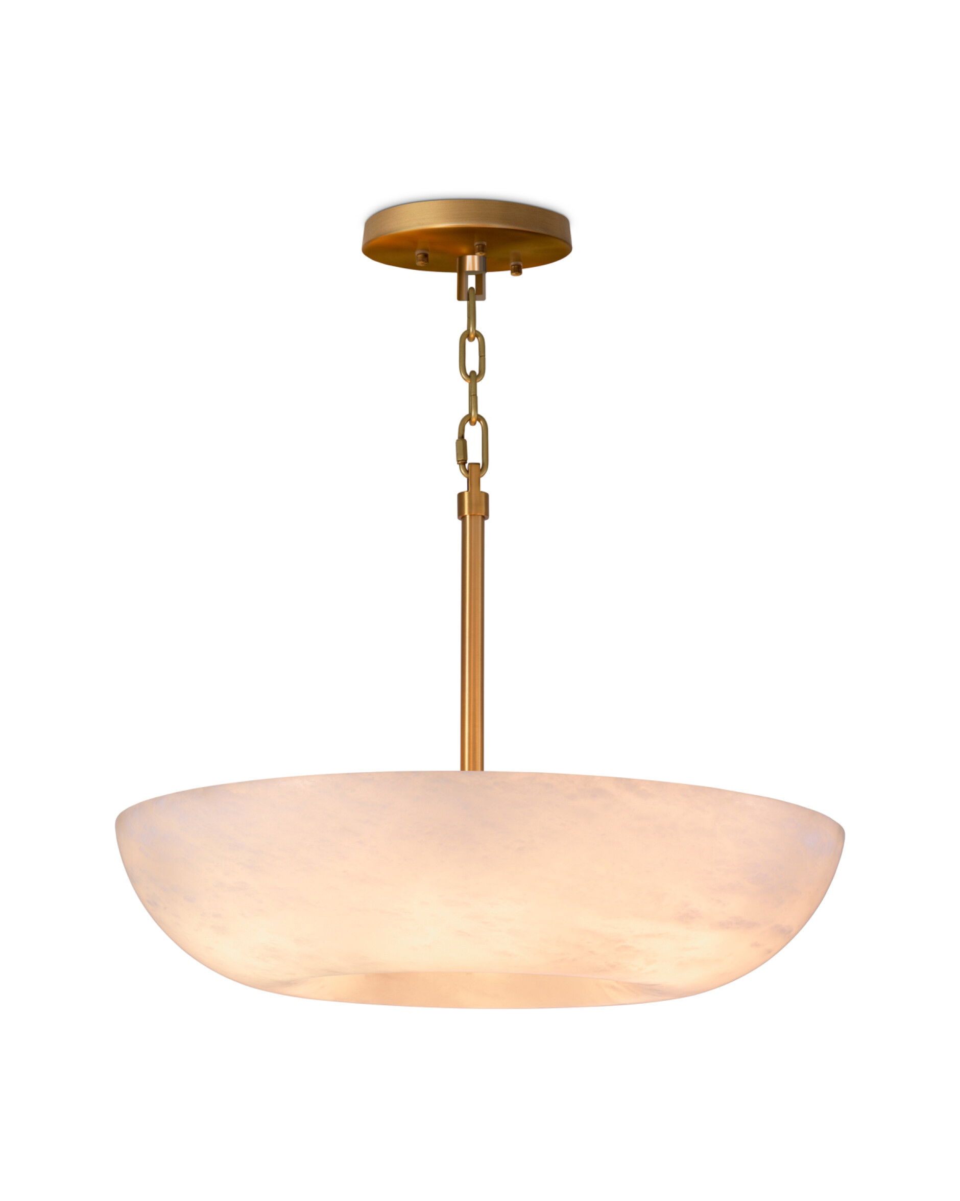 Ariano taklampa antik mässing