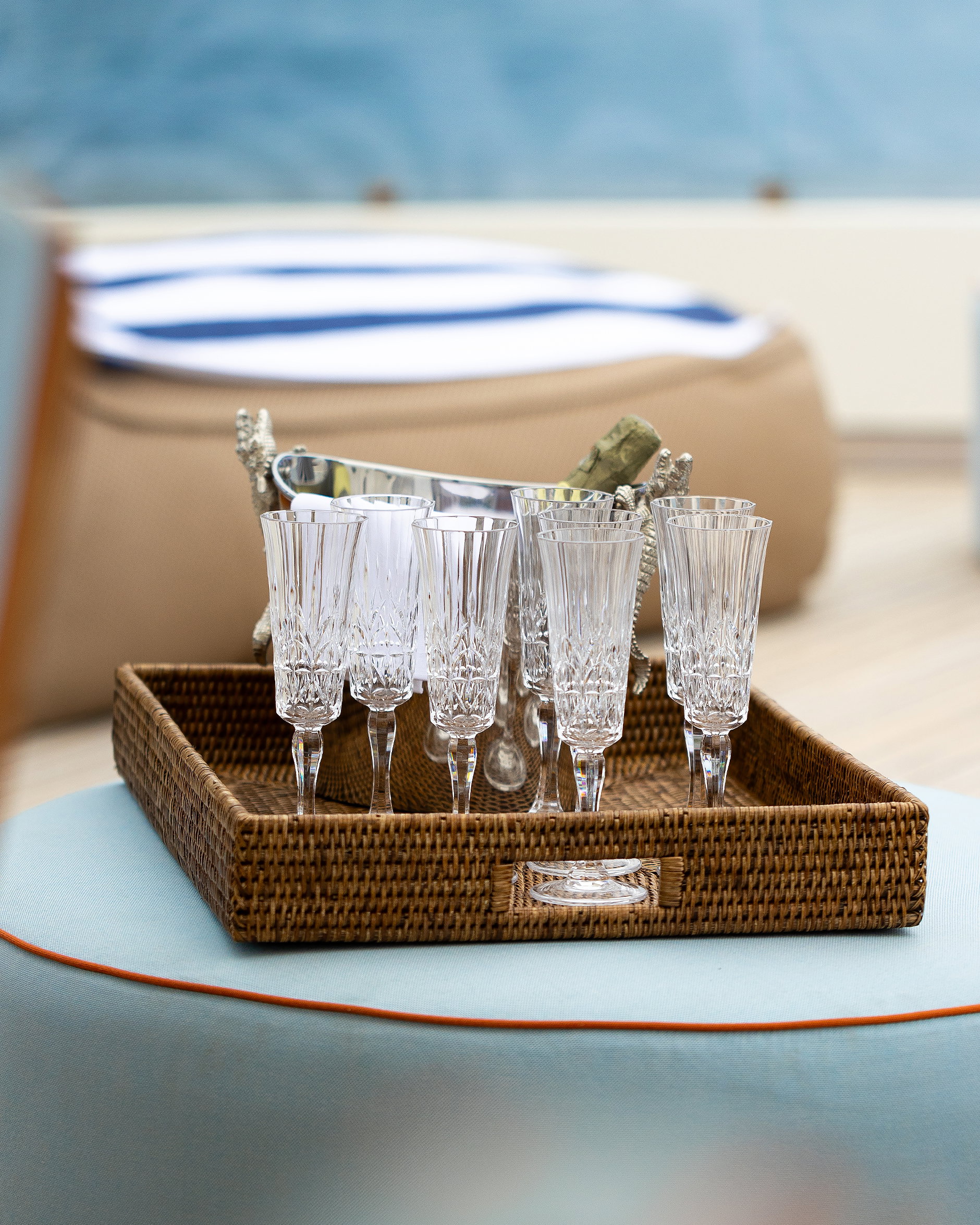 Caprice Champagnerglas Acryl 6er-Pack