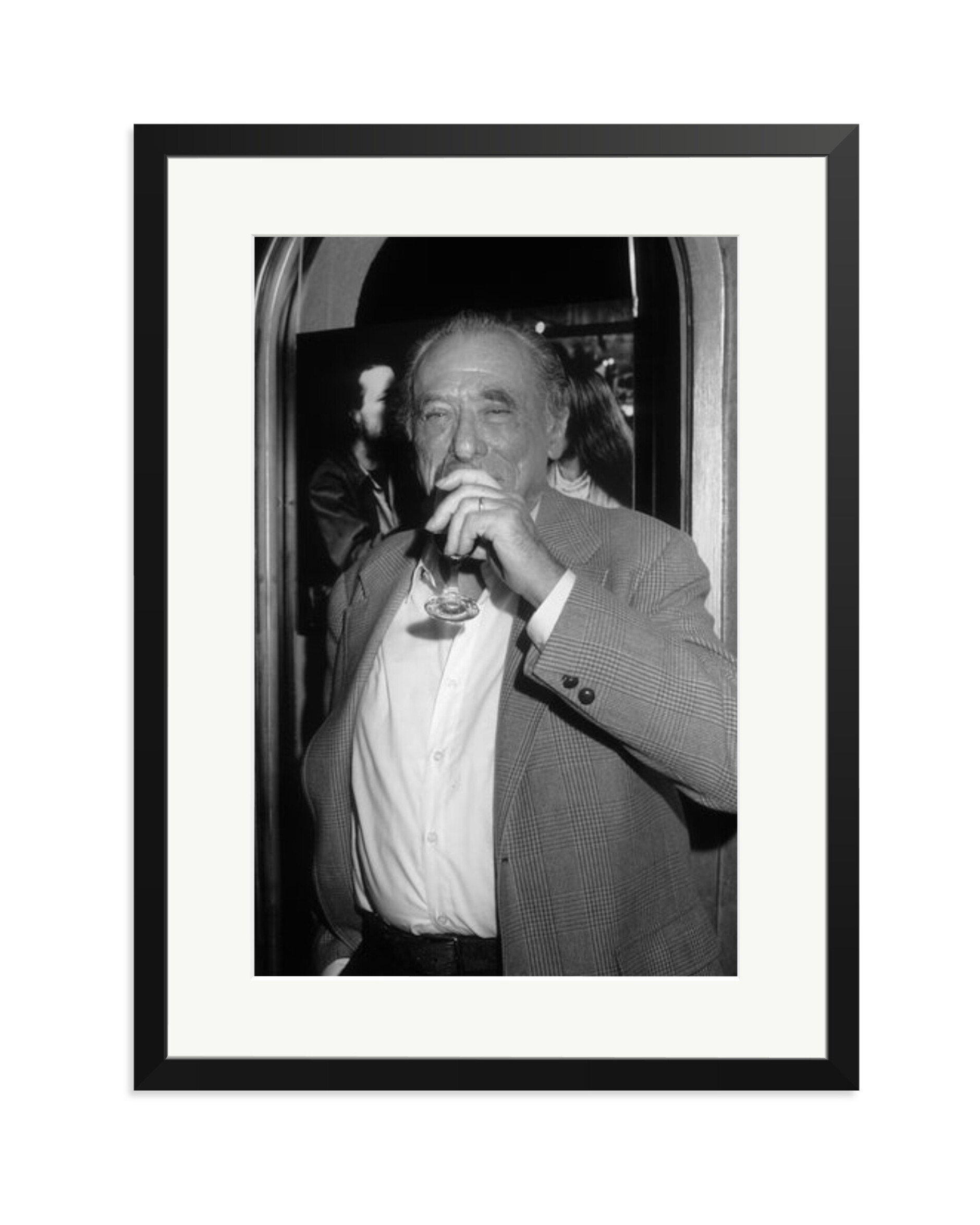 Charles Bukowski Portrait Black / XL