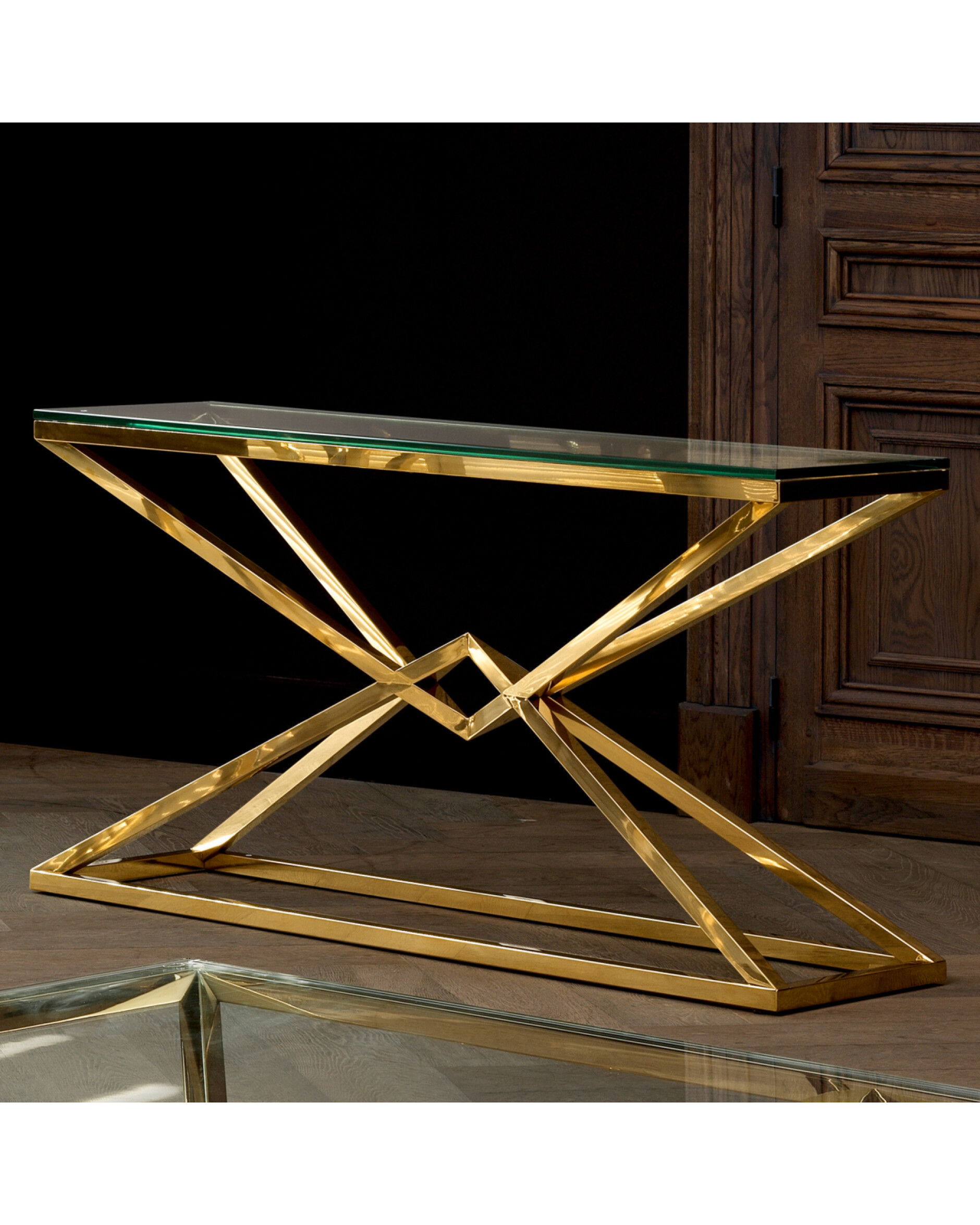 Connor Console Table Gold