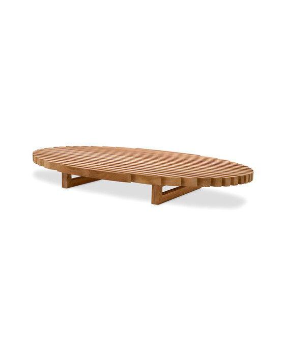 anjuna soffbord natural teak