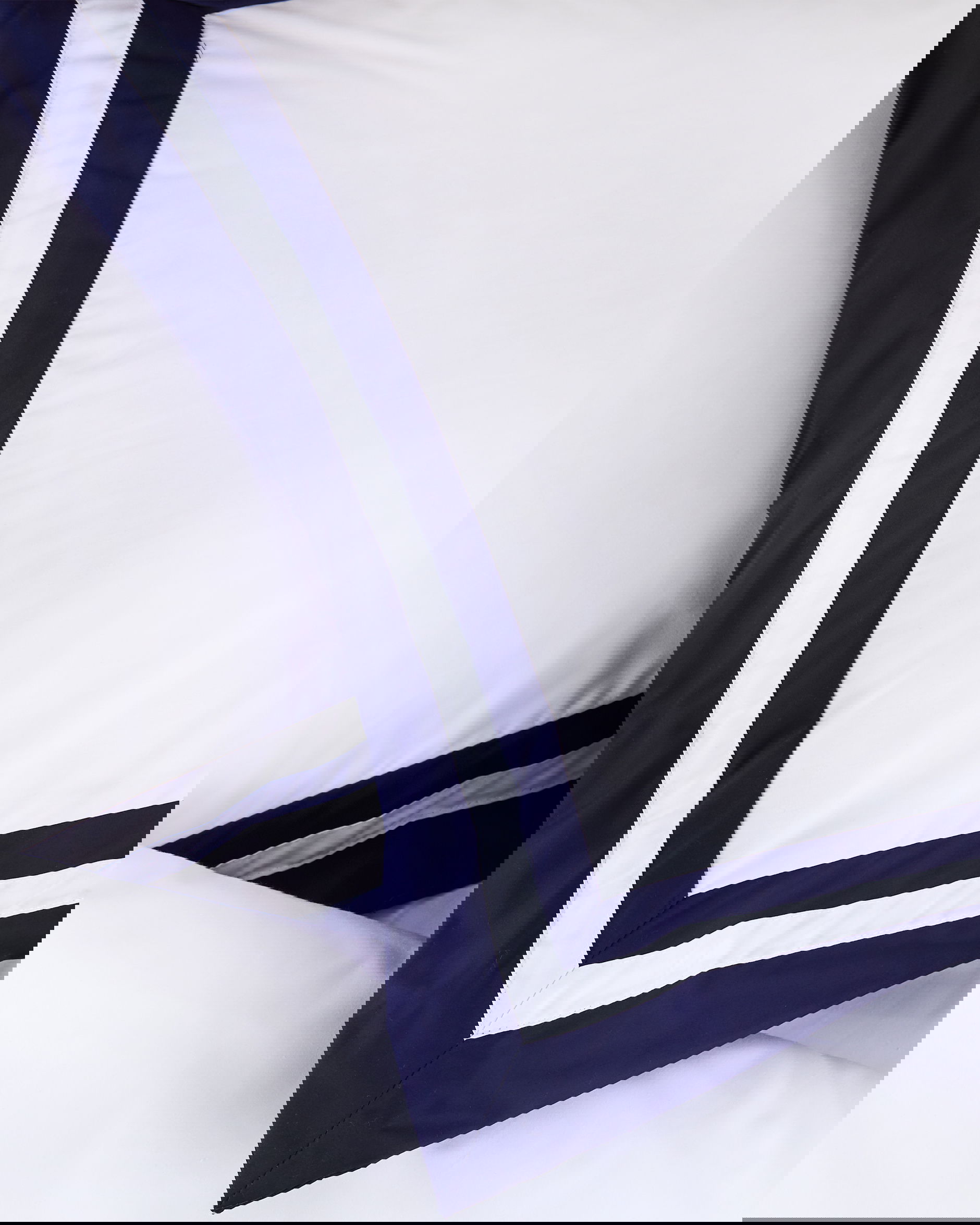 Belgravia örngott vit/blå