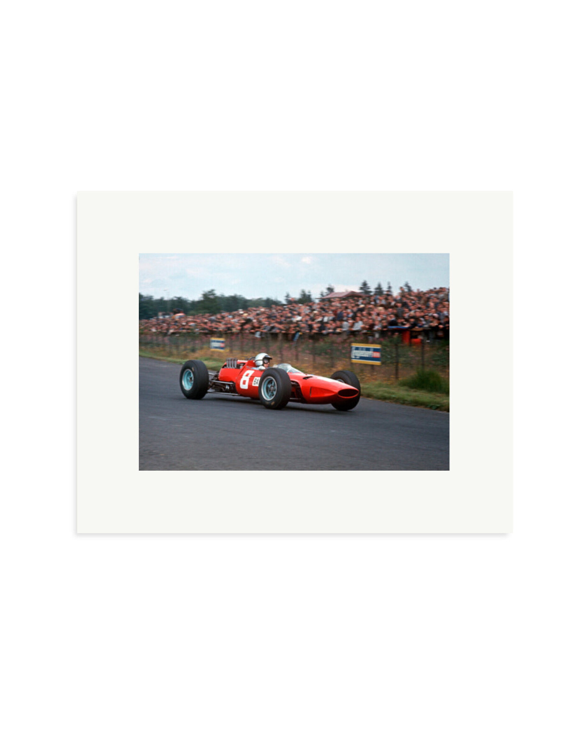 Lorenzo Bandini in Ferrari 156 Print Only / Small