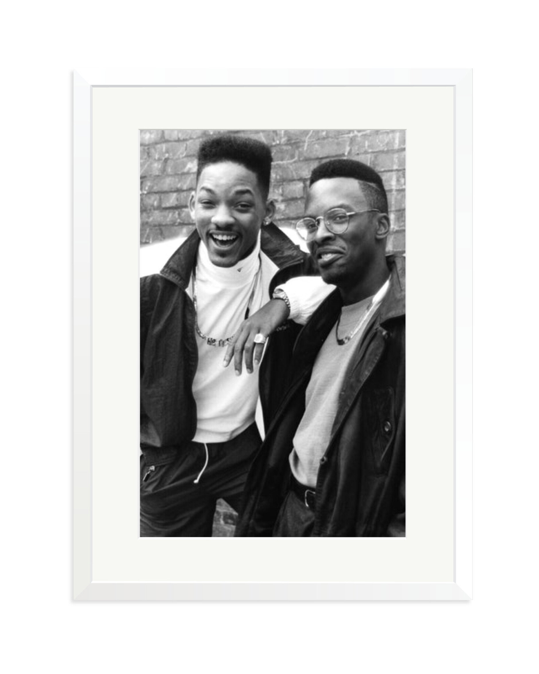 DJ Jazzy Jeff & The Fresh Prince Will Smith White / XL