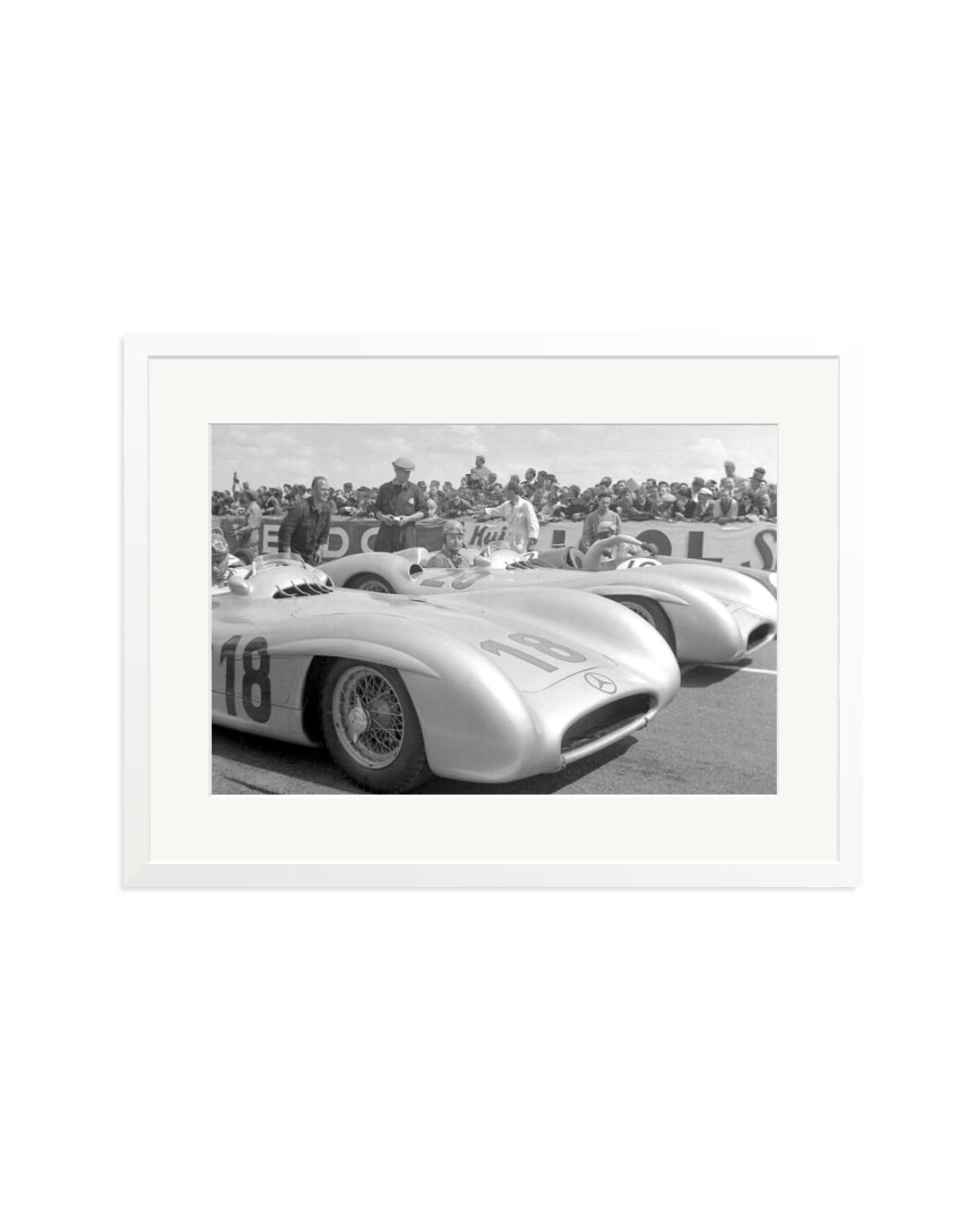 French Grand Prix White / XL