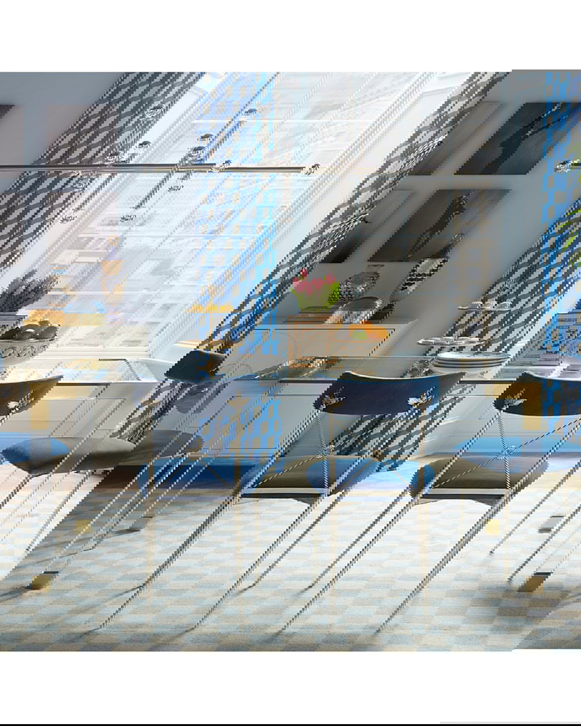 Jacques matbord mässing