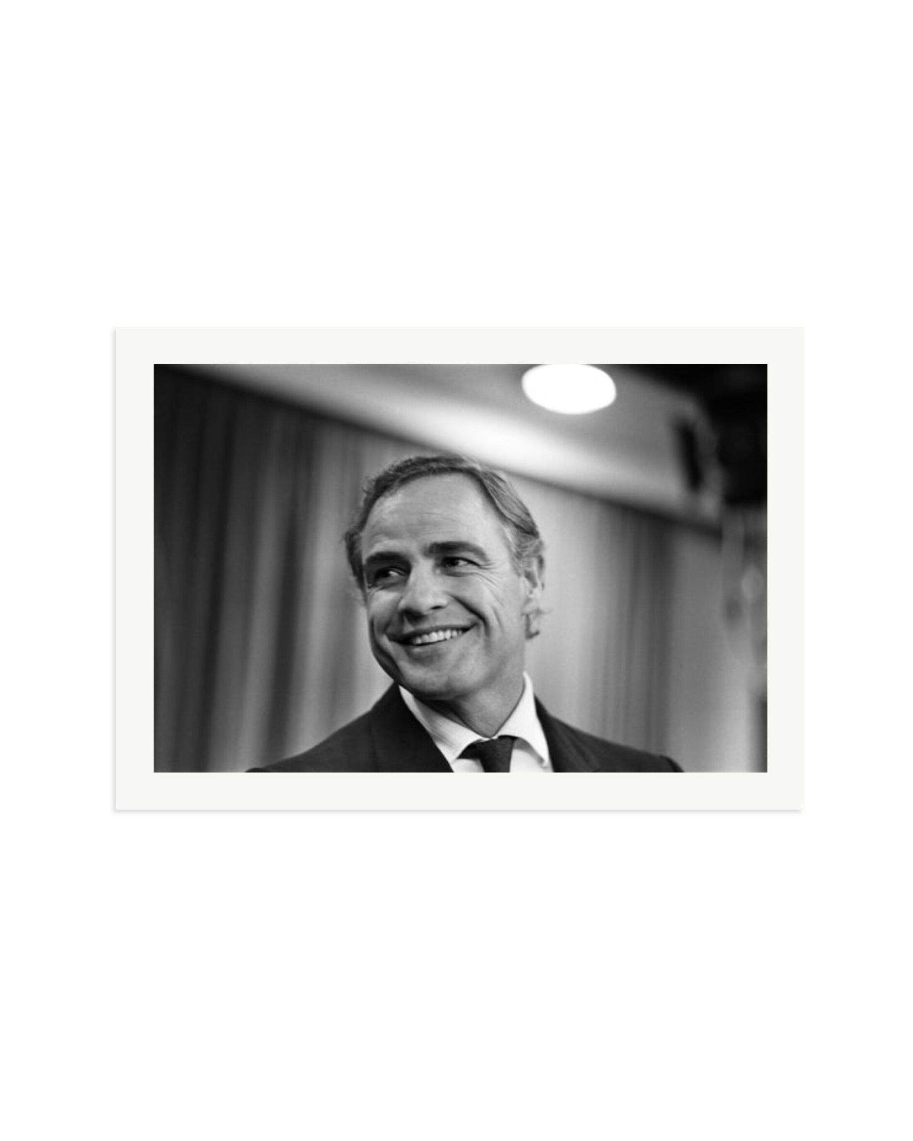 Marlon Brando at London Airport Print Only / XXL