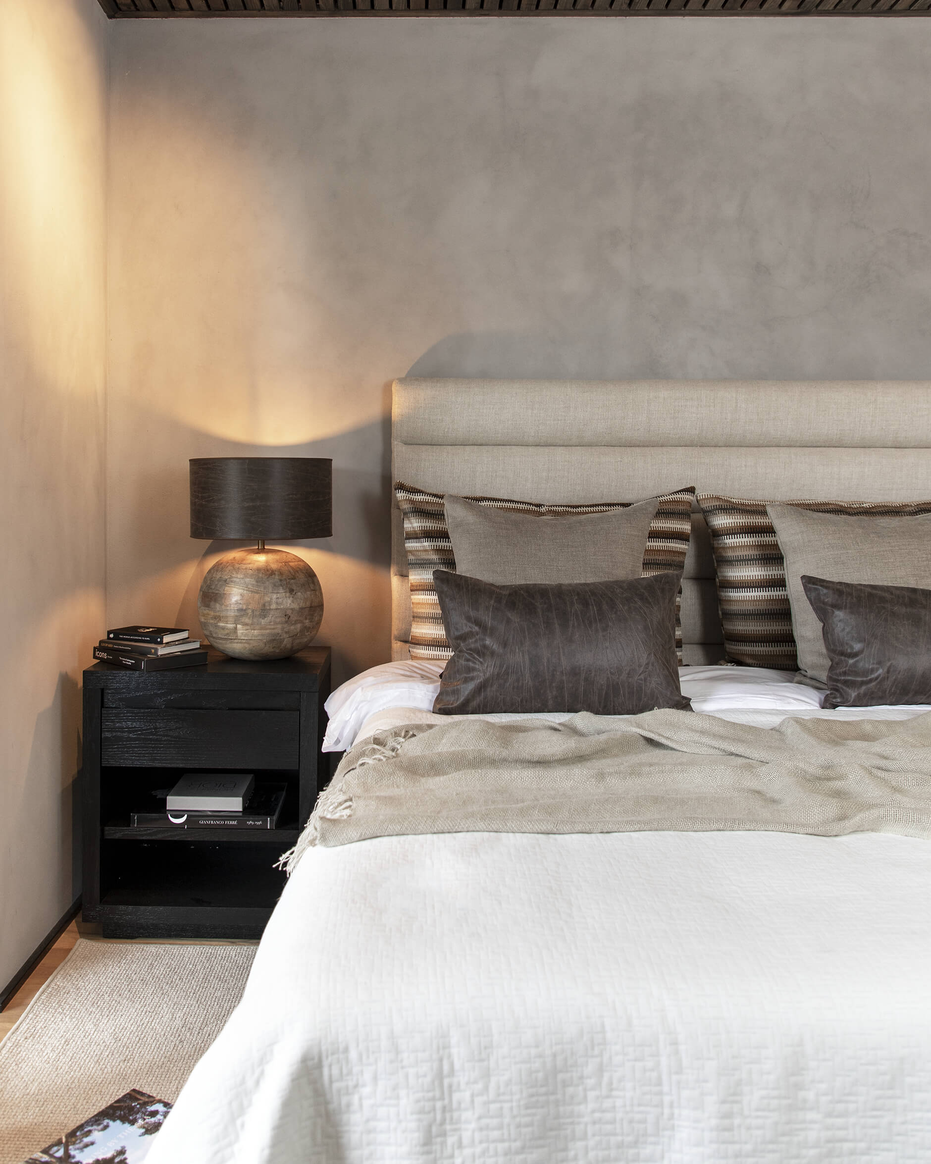 Colt bordslampa brun