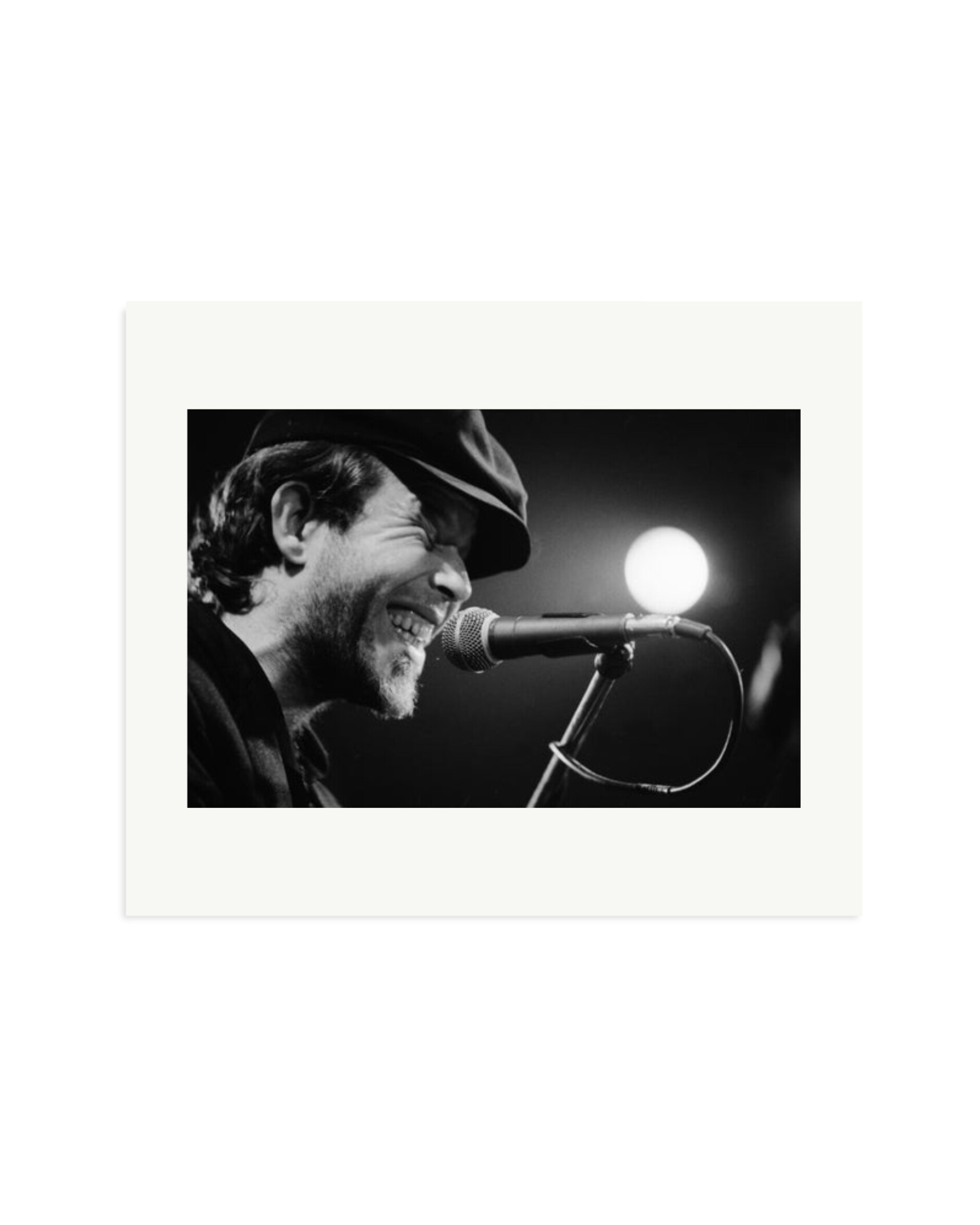 Tom Waits at the Cleveland Agora Club Print Only / Large
