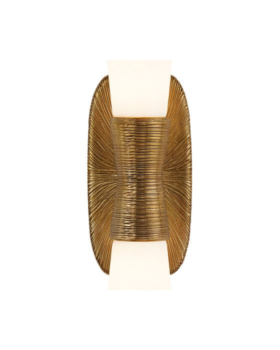 Utopia vägglampa dubbel guld