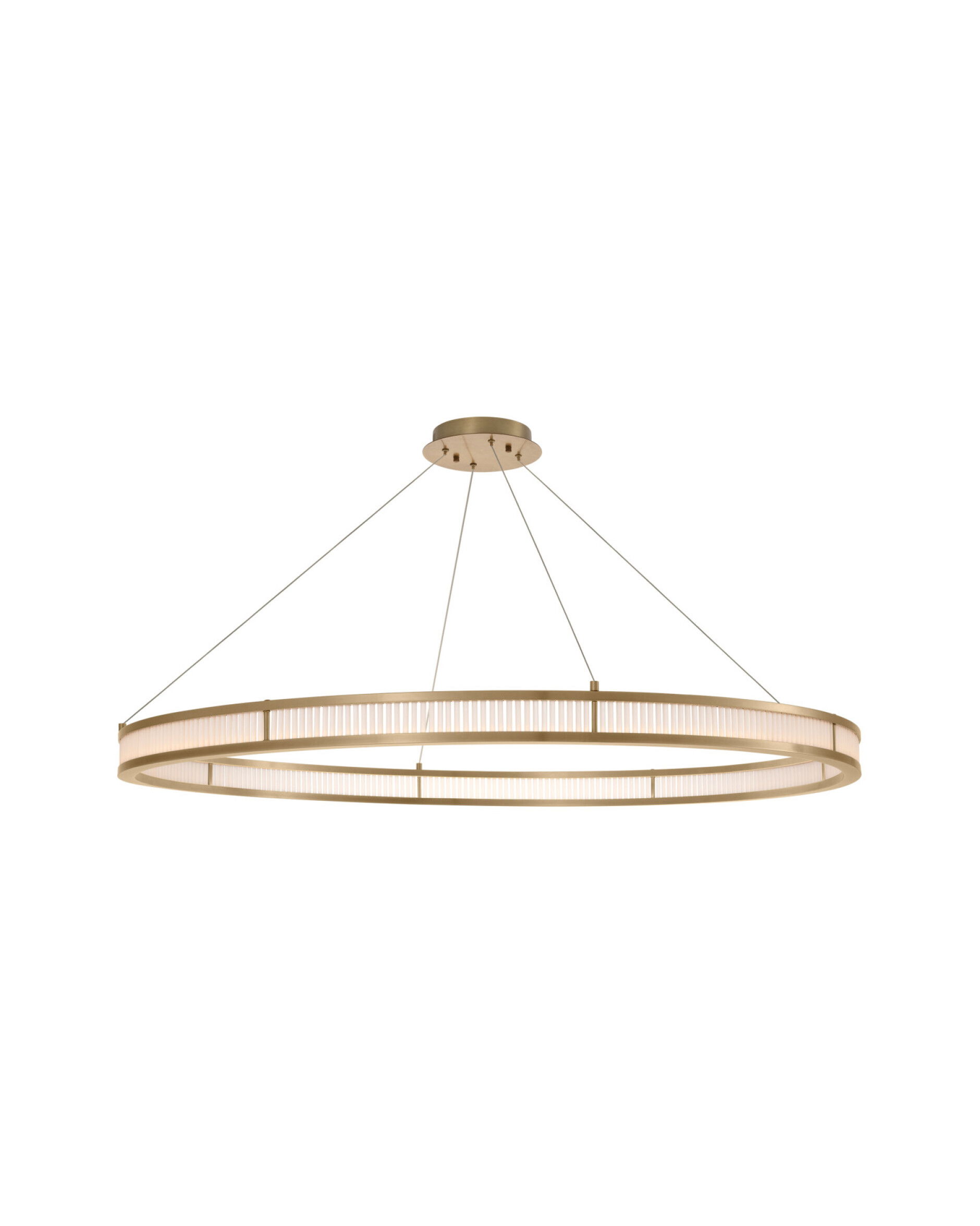 Damien chandelier brass XL