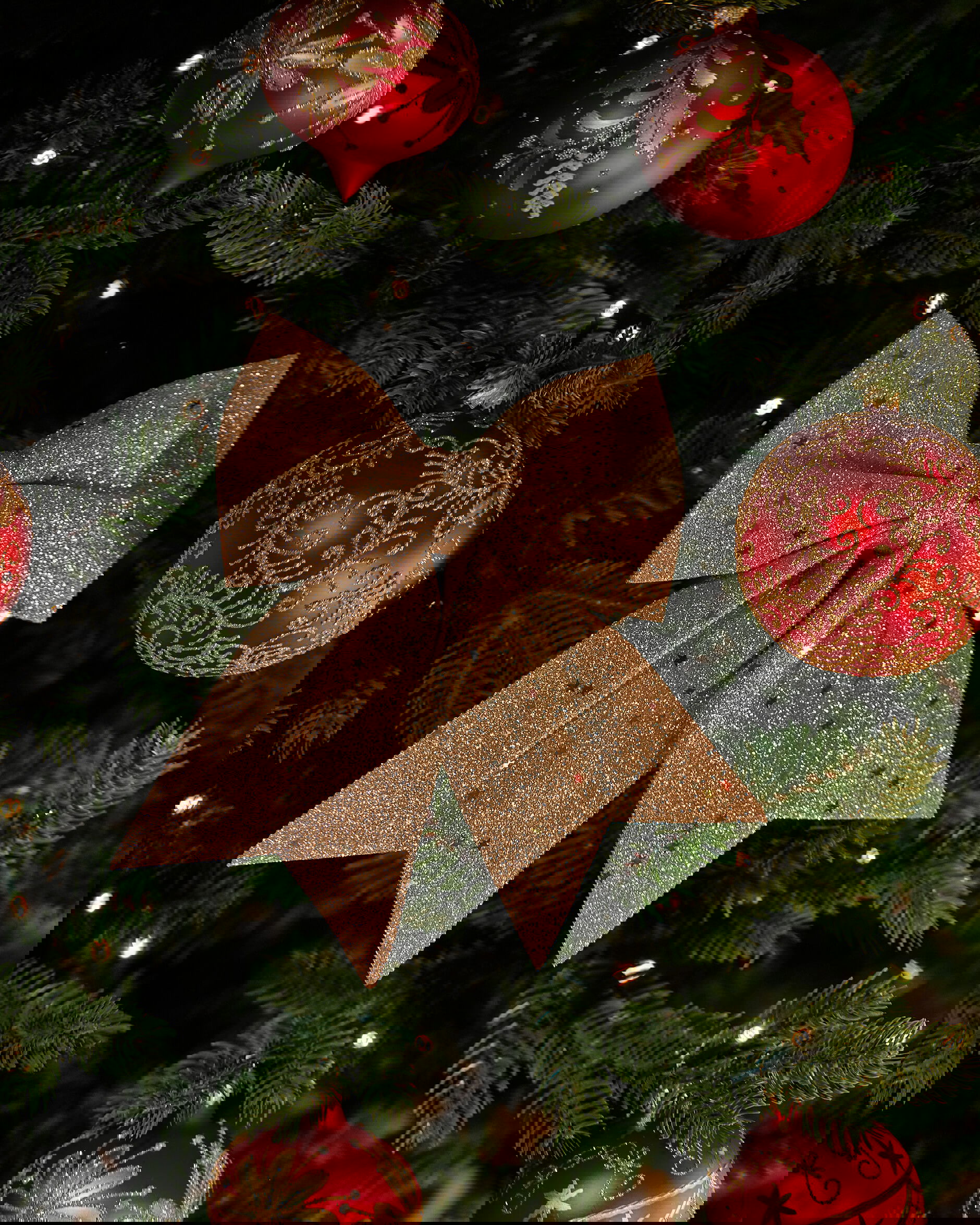 Rory rosett juldekoration champagne