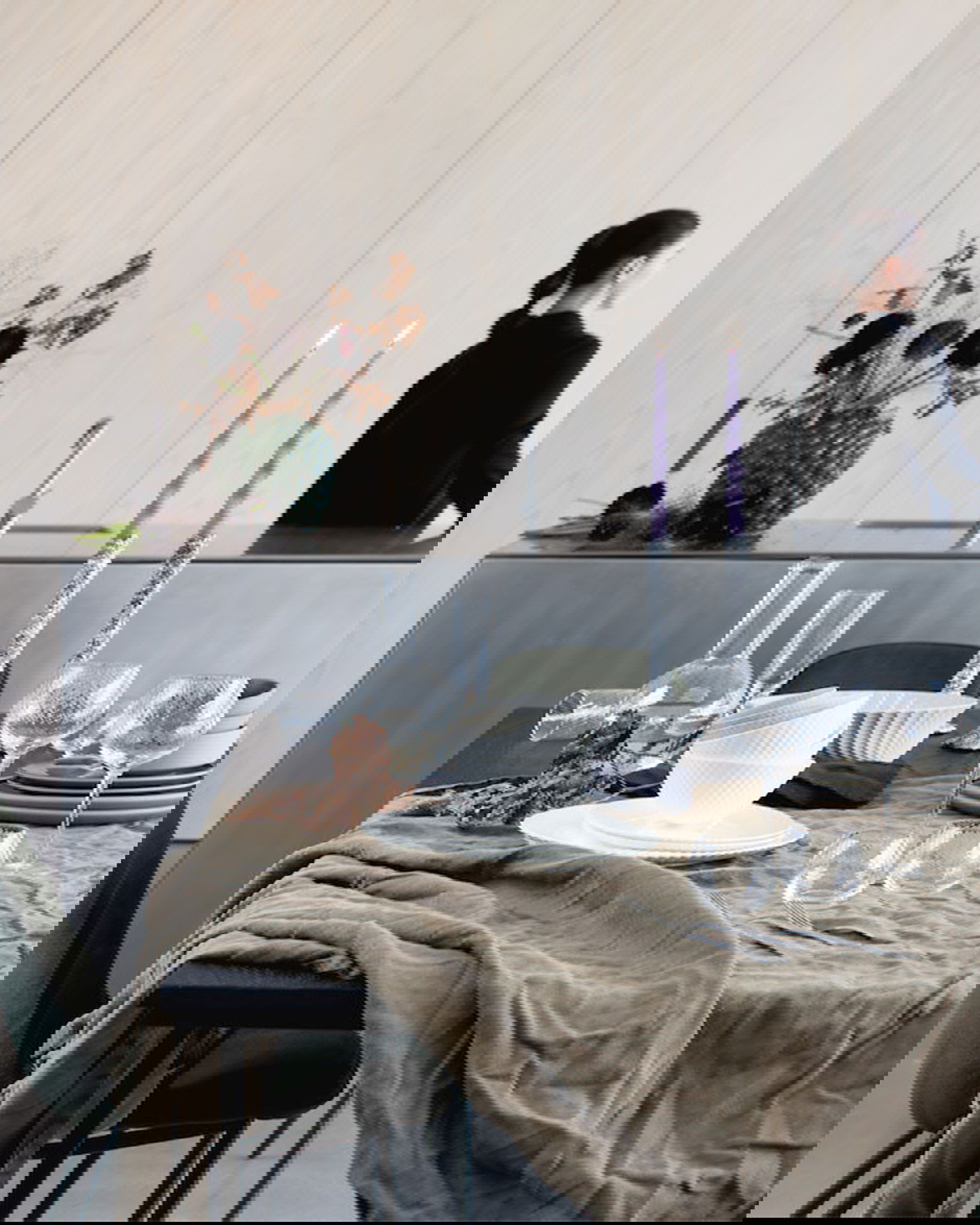 Frances side plate white