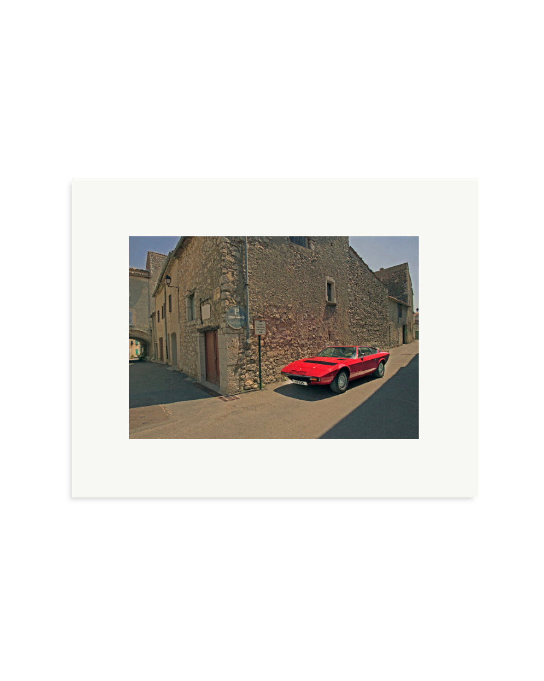 Maserati Khamsin Print Only / Small