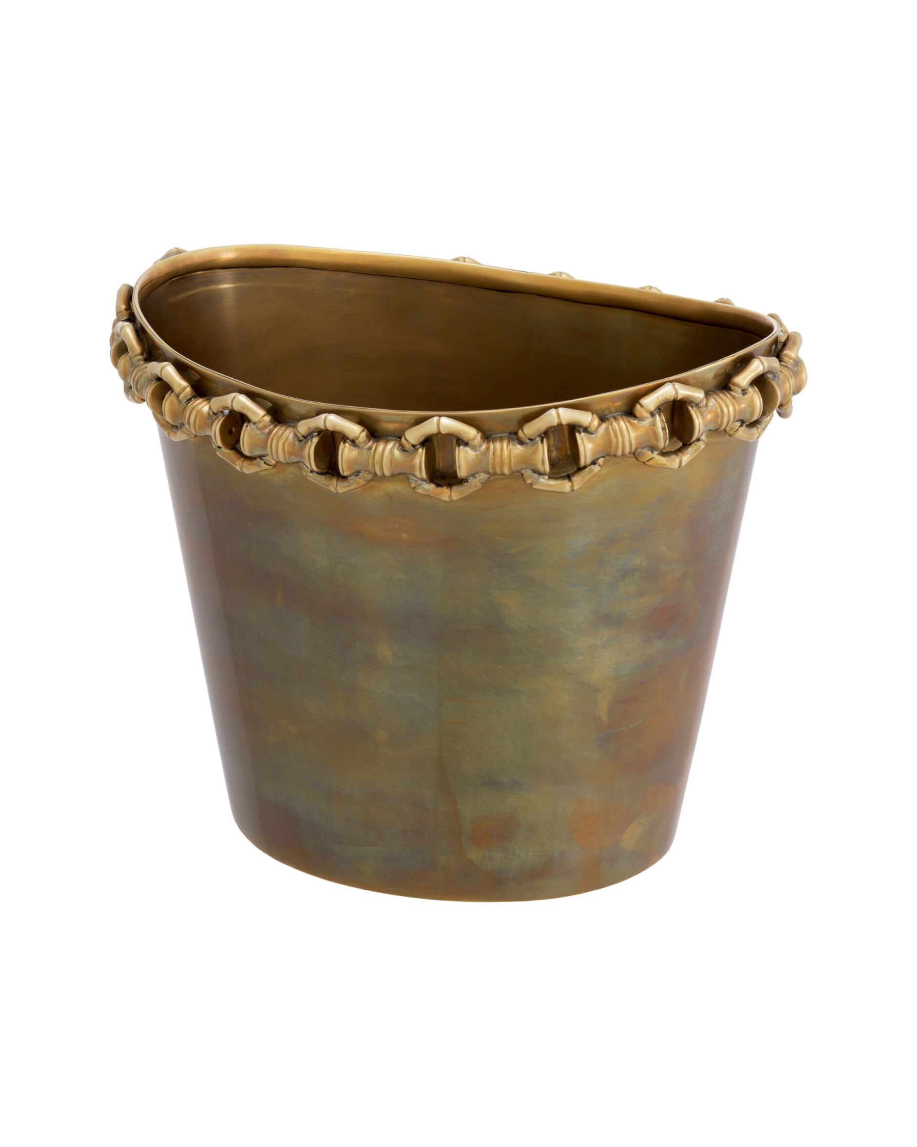 Clementine vinkylare vintage mässing