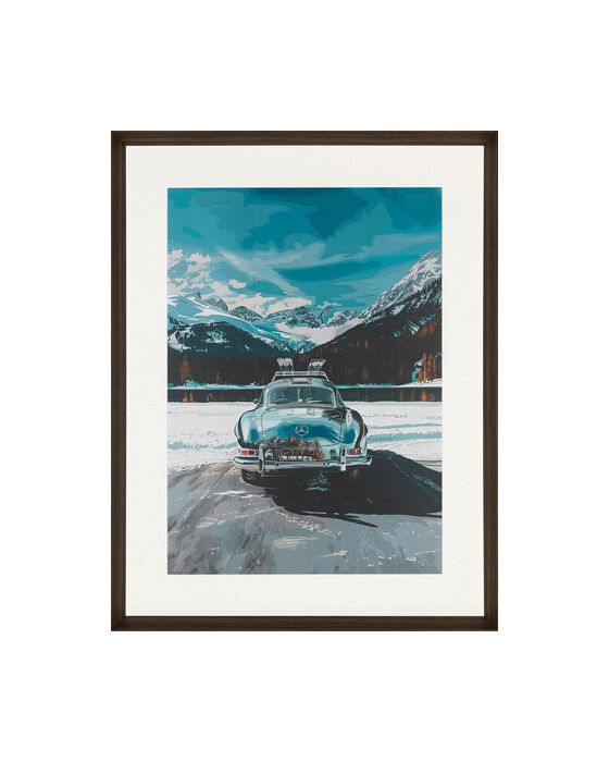 Newport Mercedes on Ice St. Moritz