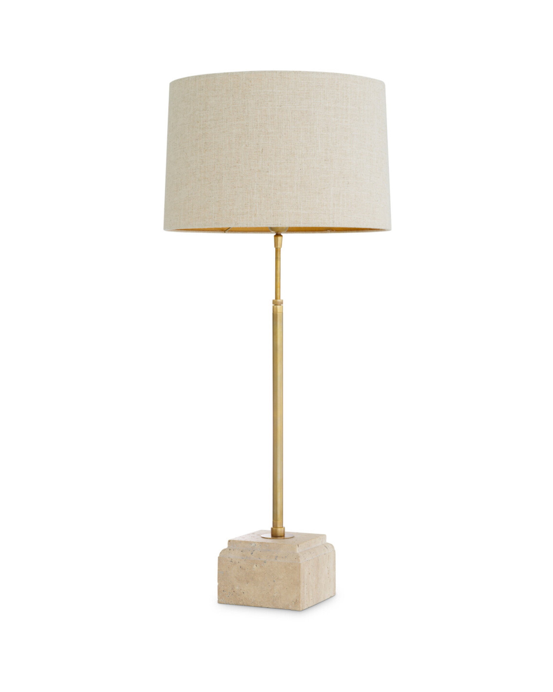 Rialta bordslampa mässing