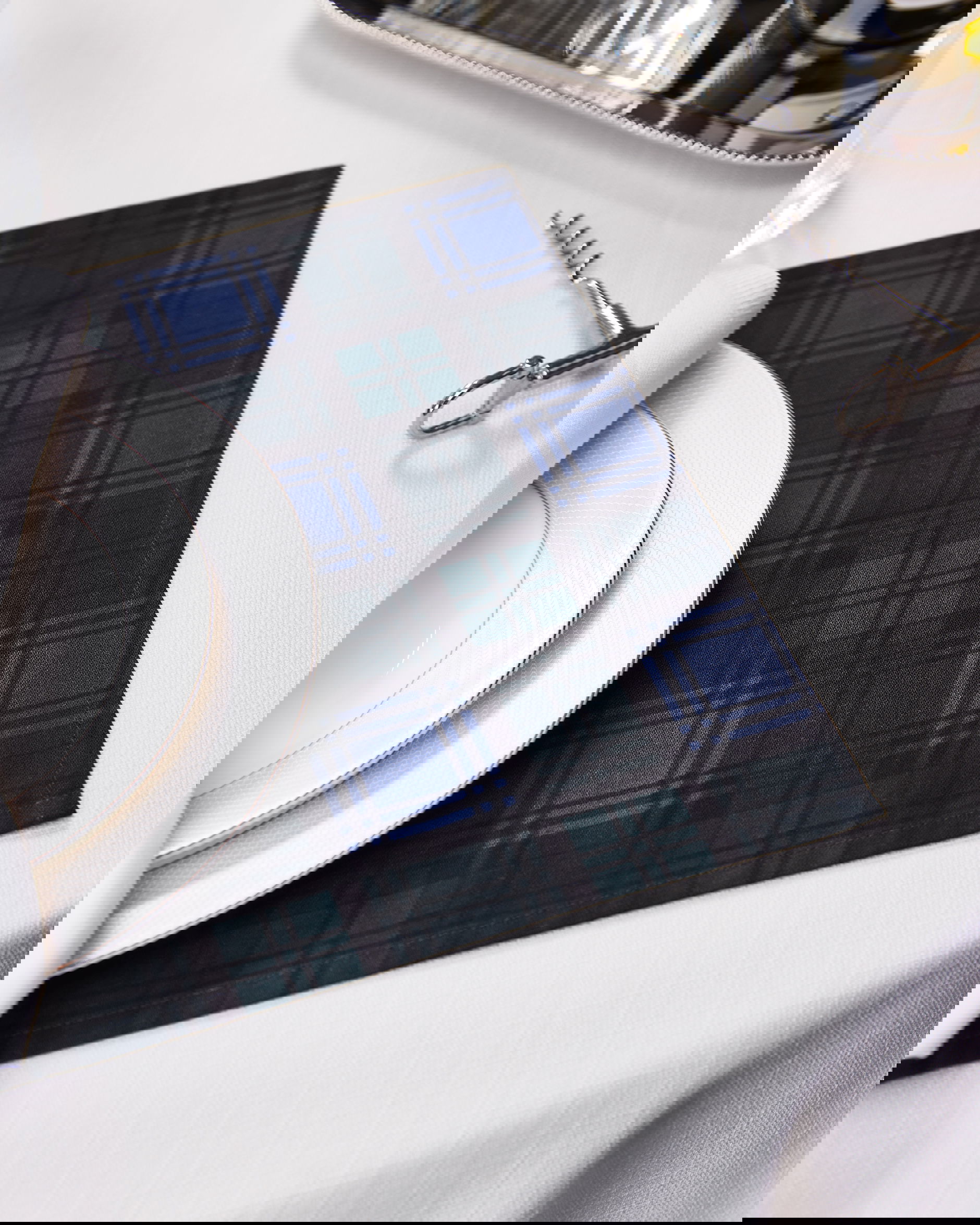 Gstaad bordsunderlägg rutig