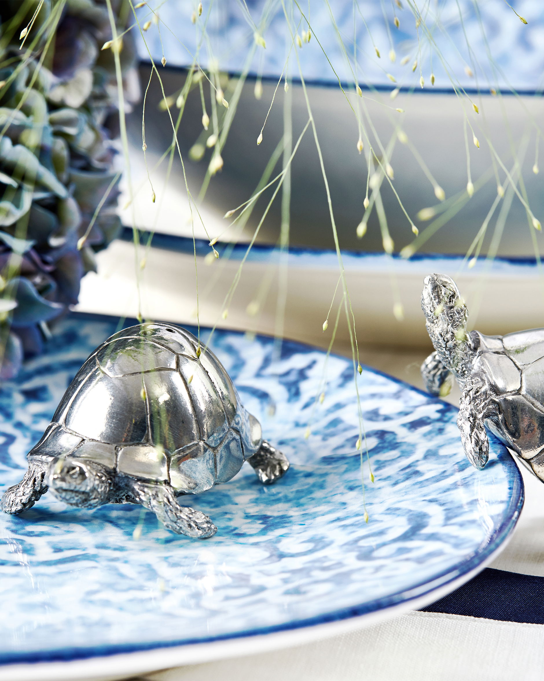 Sköldpaddor salt/pepparkar tenn