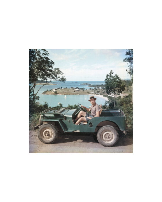 In A Jeep