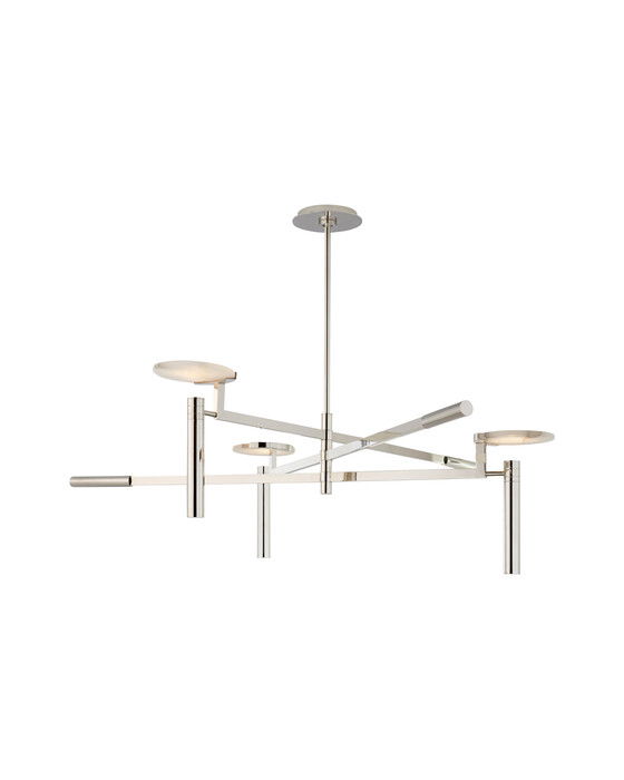 Visual Comfort Melange Floating Disc takkrona nickel L