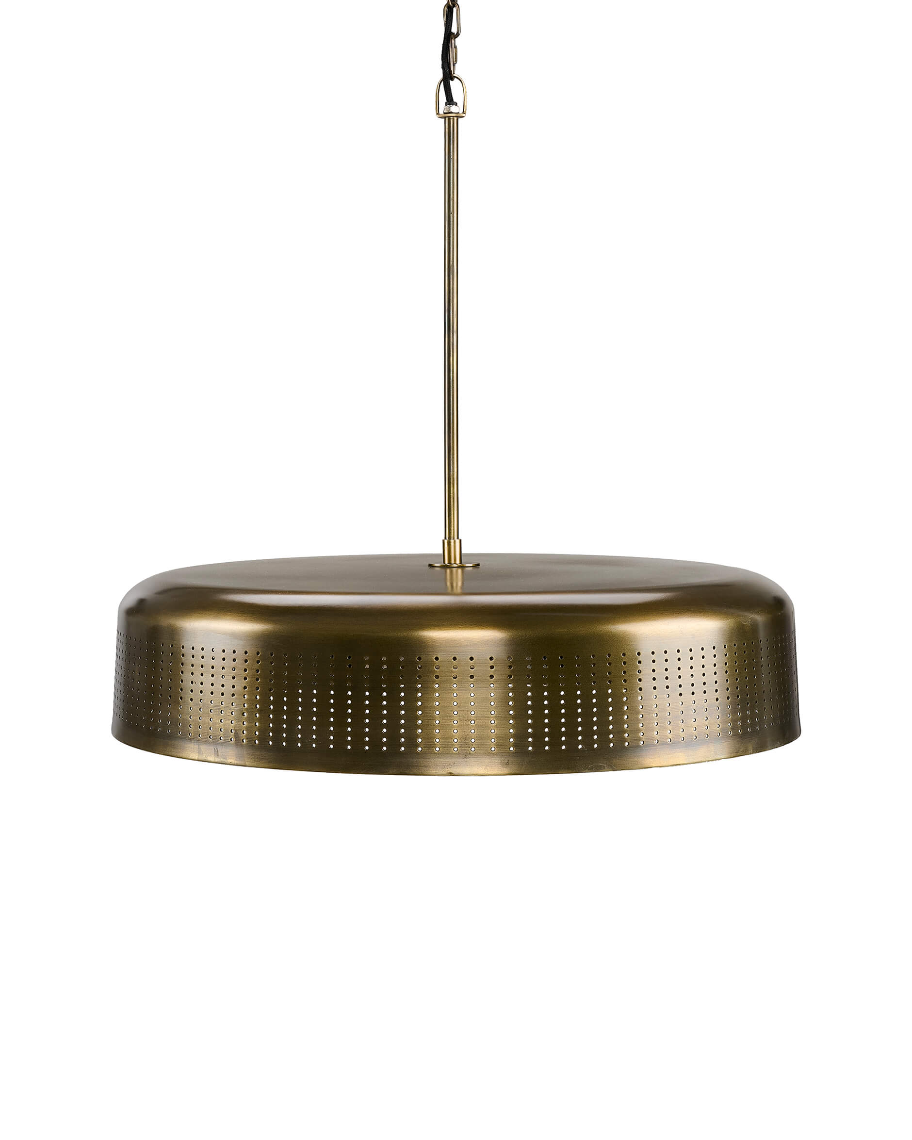 Armando taklampa antik mässing