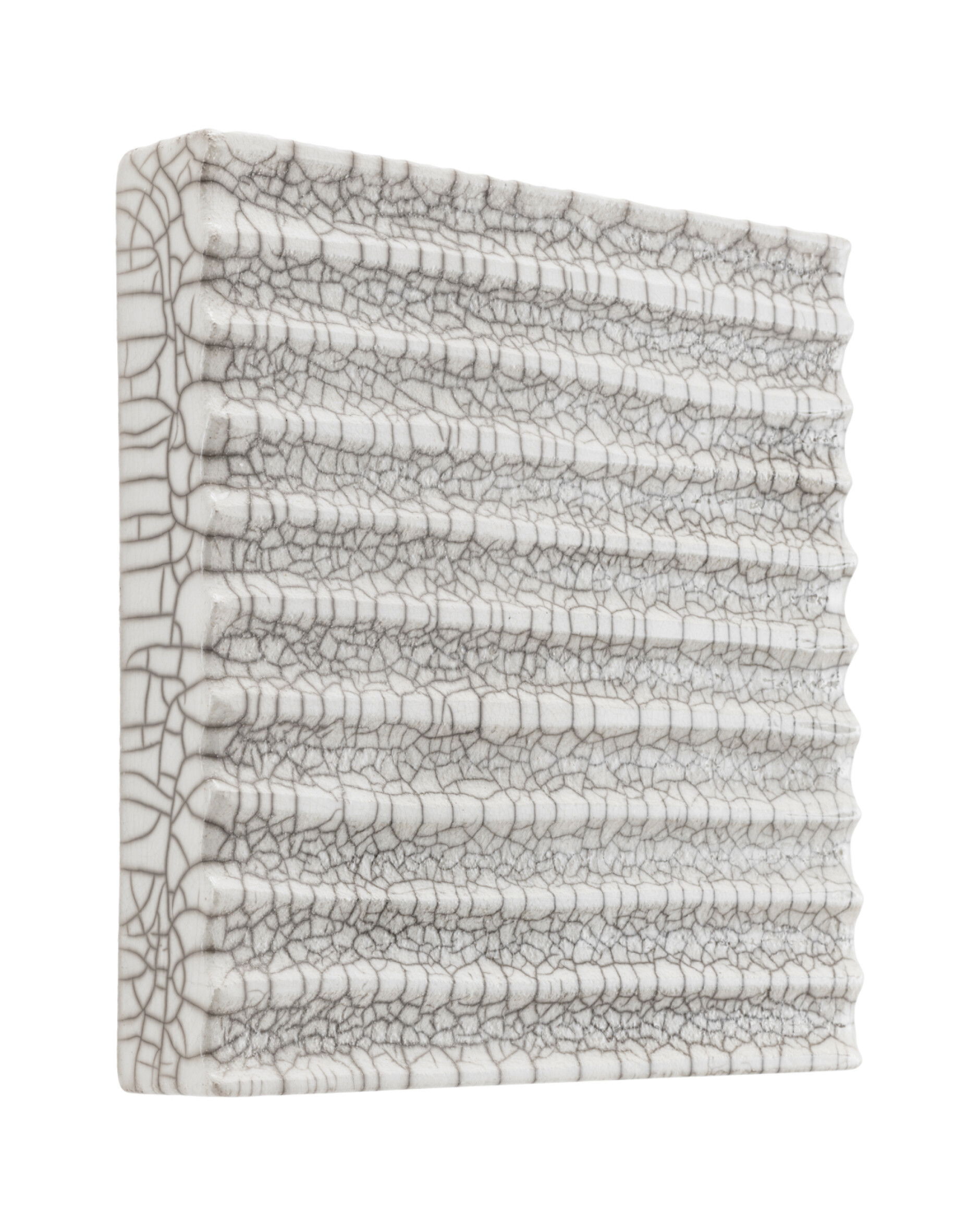 Division straight väggdekoration vit