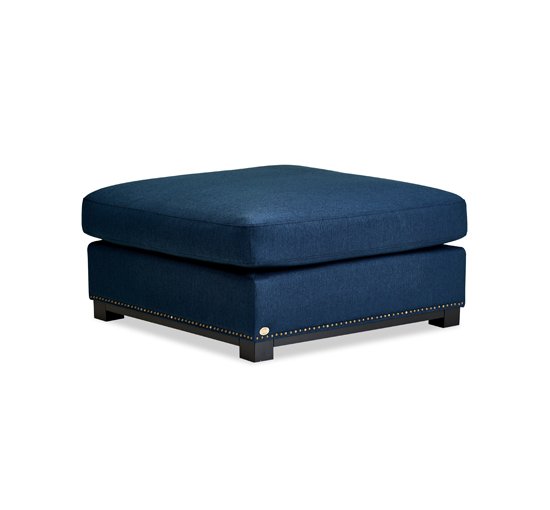 Fotpall - Madison soffa 3-sits indigo