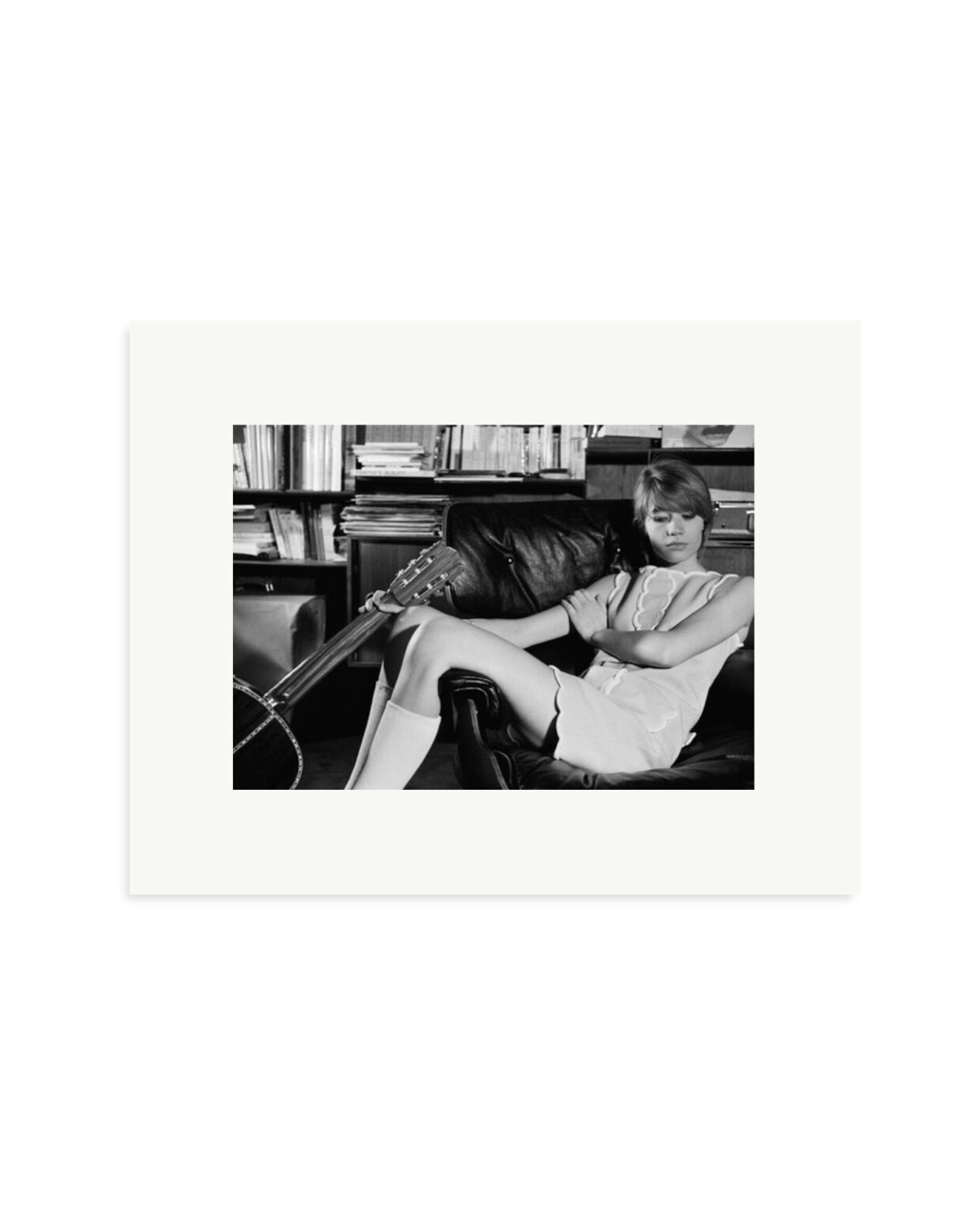 Francoise Hardy at Home Print Only / Small