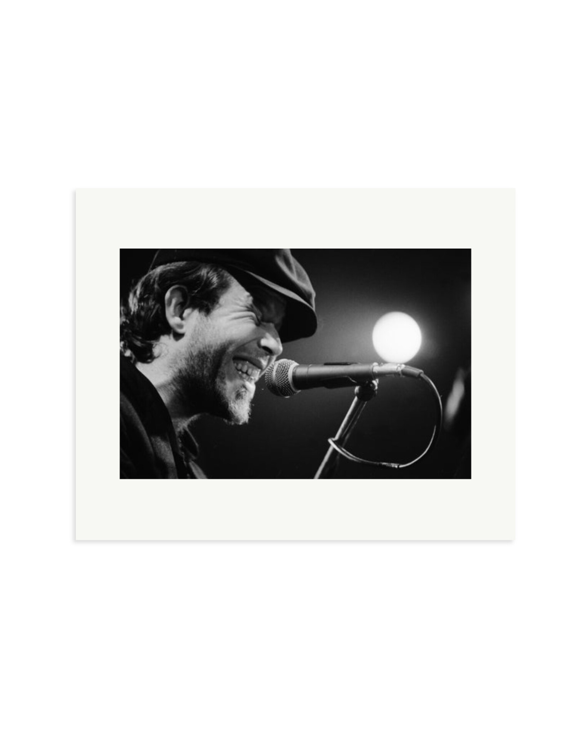 Tom Waits at the Cleveland Agora Club Print Only / Medium
