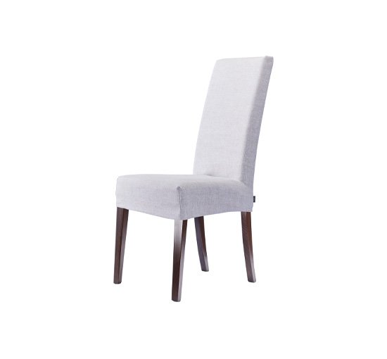 null - Nancy Dining Chair Wenge/linen sand