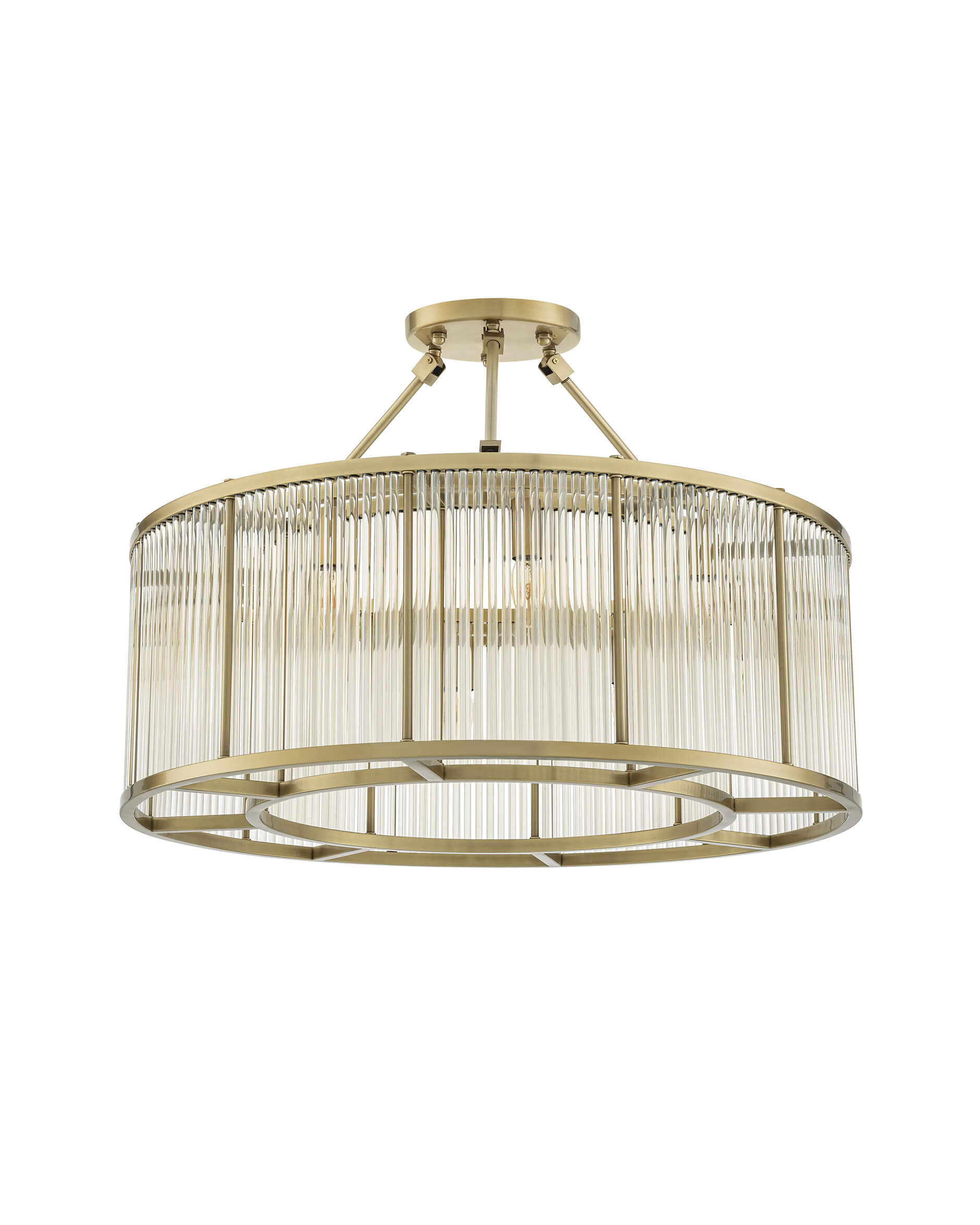 Bernardi takkrona antik mässing