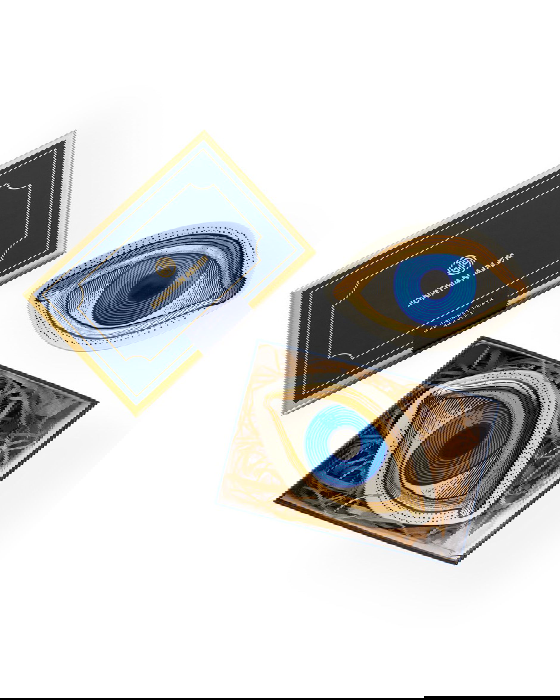 Eye Trinket dish 2-set