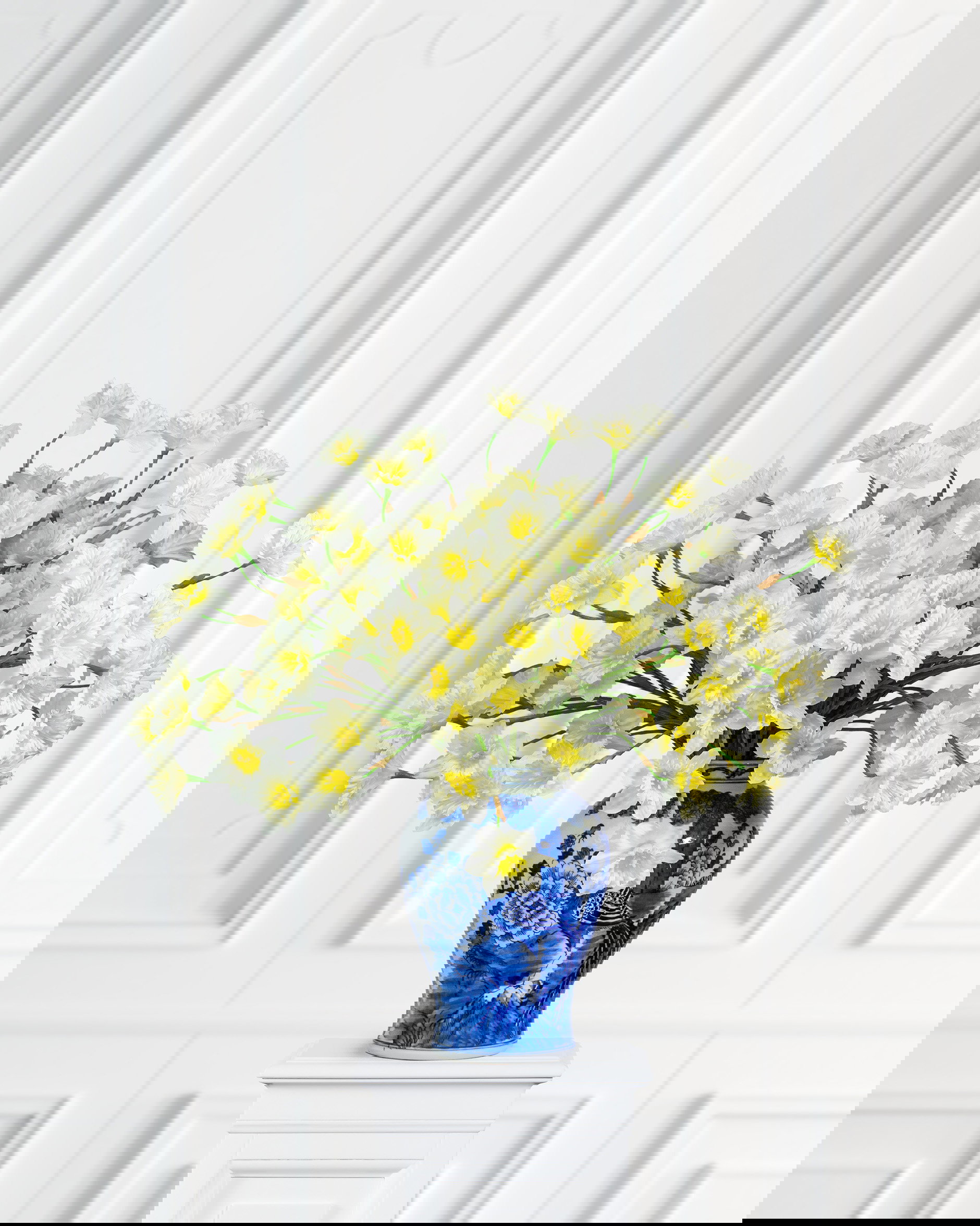 Narciss snittblomma ljusgul