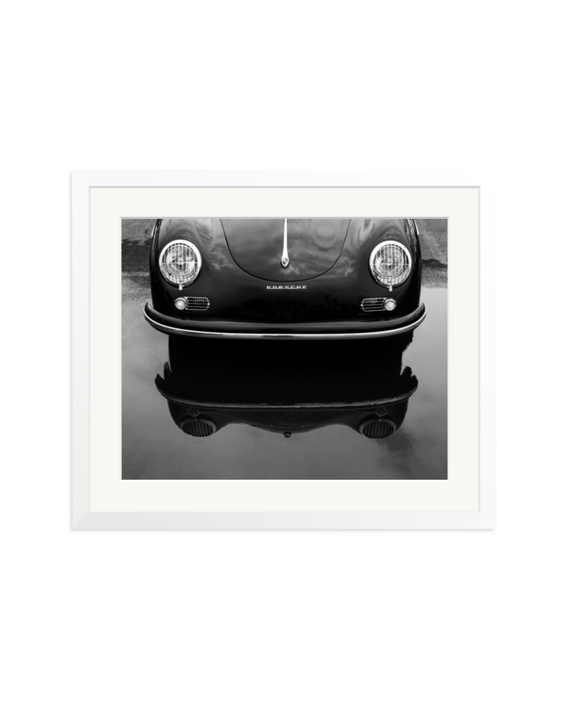 Porsche 356 Nose White / Large