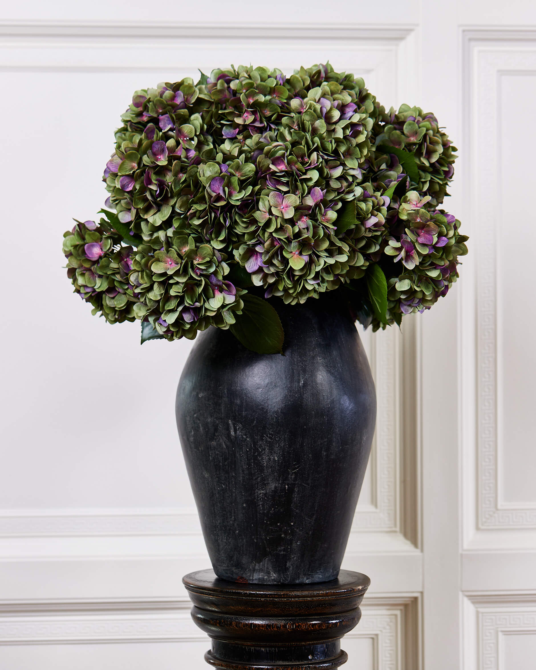 Hortensia snittblomma lila/grön