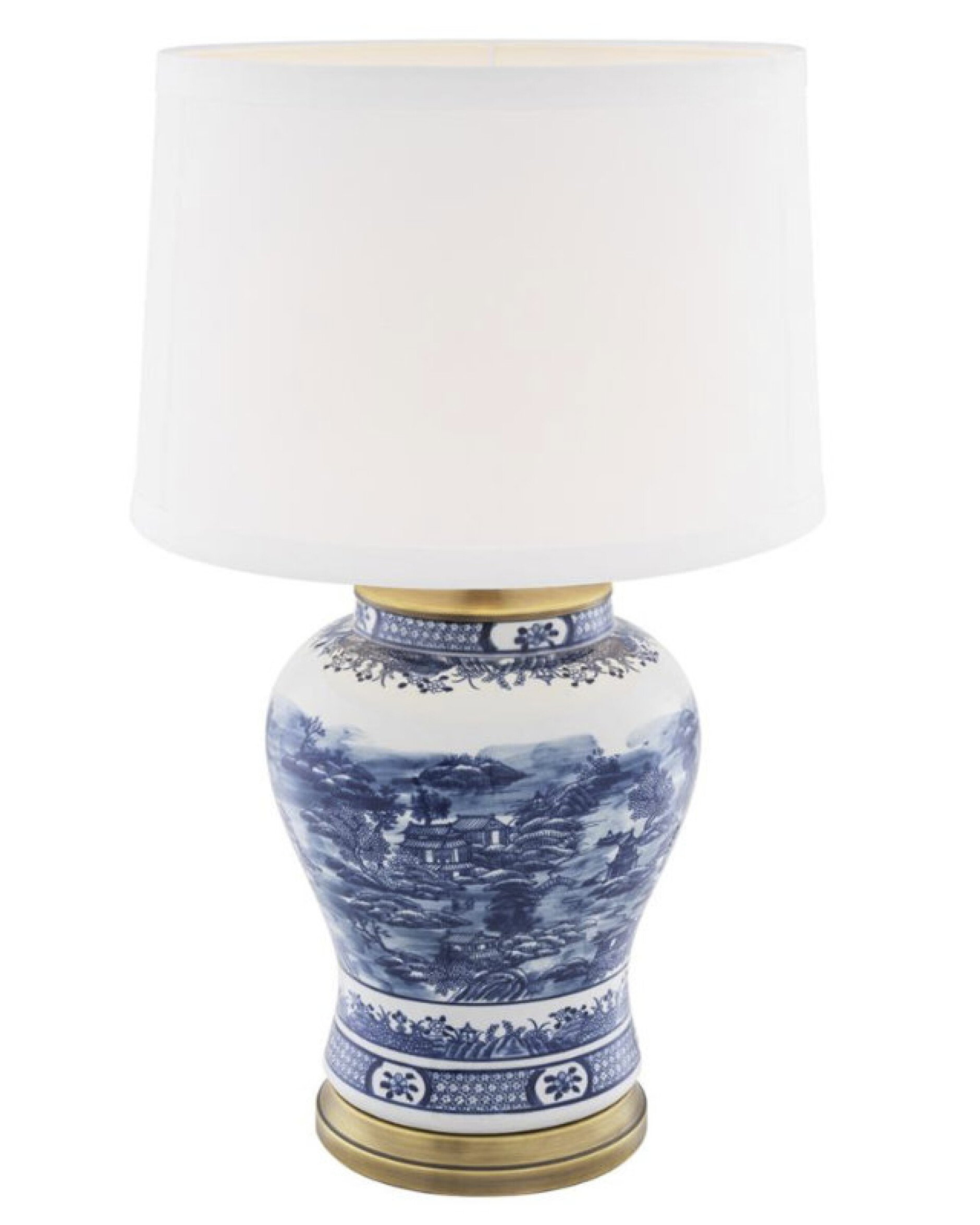 Bordslampa Chinese Blue