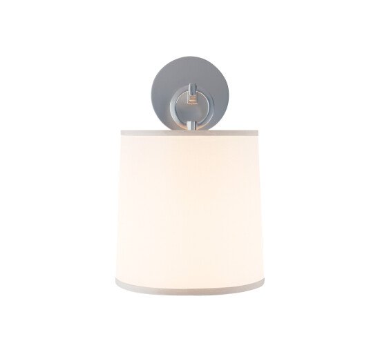 Soft Silver - French Cuff Sconce Bronze