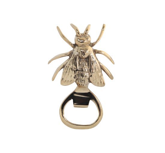 Messing - Bottle opener in the shape of a bee